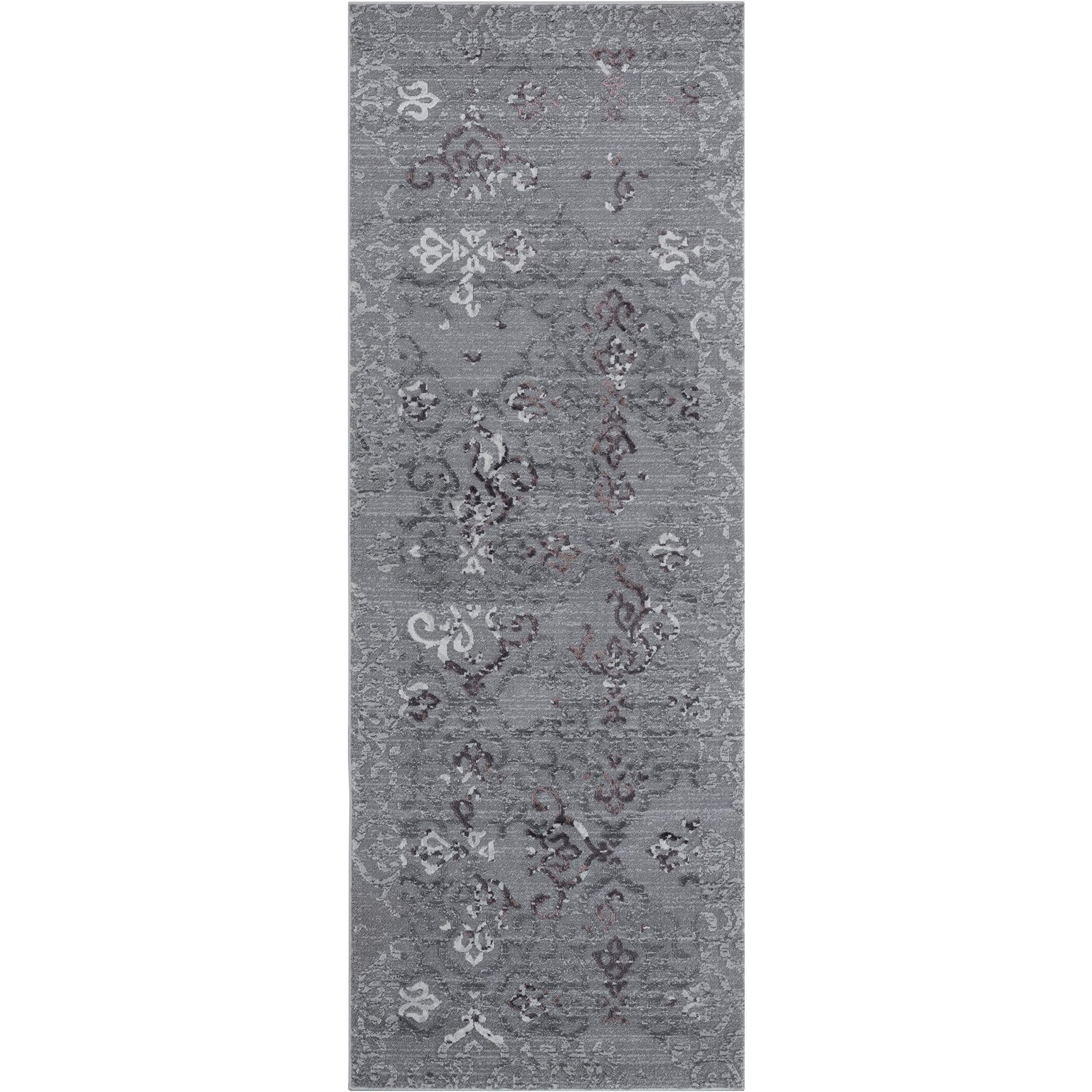 United Weavers Cascades Marblemount Purple Classic Runner Rug 2'7" x 7'2"