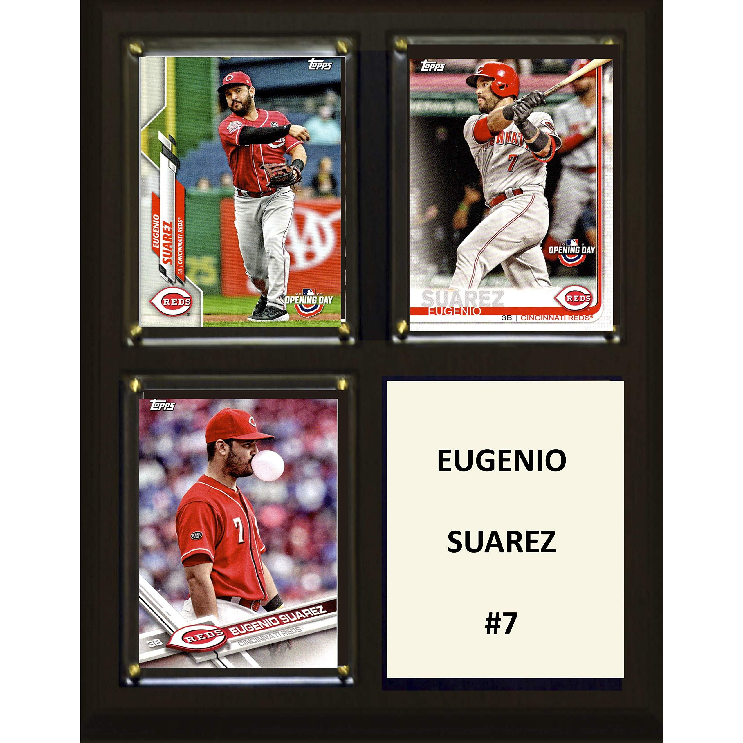MLB Cincinnati Reds Plaque, Brown, 8&quotx10"