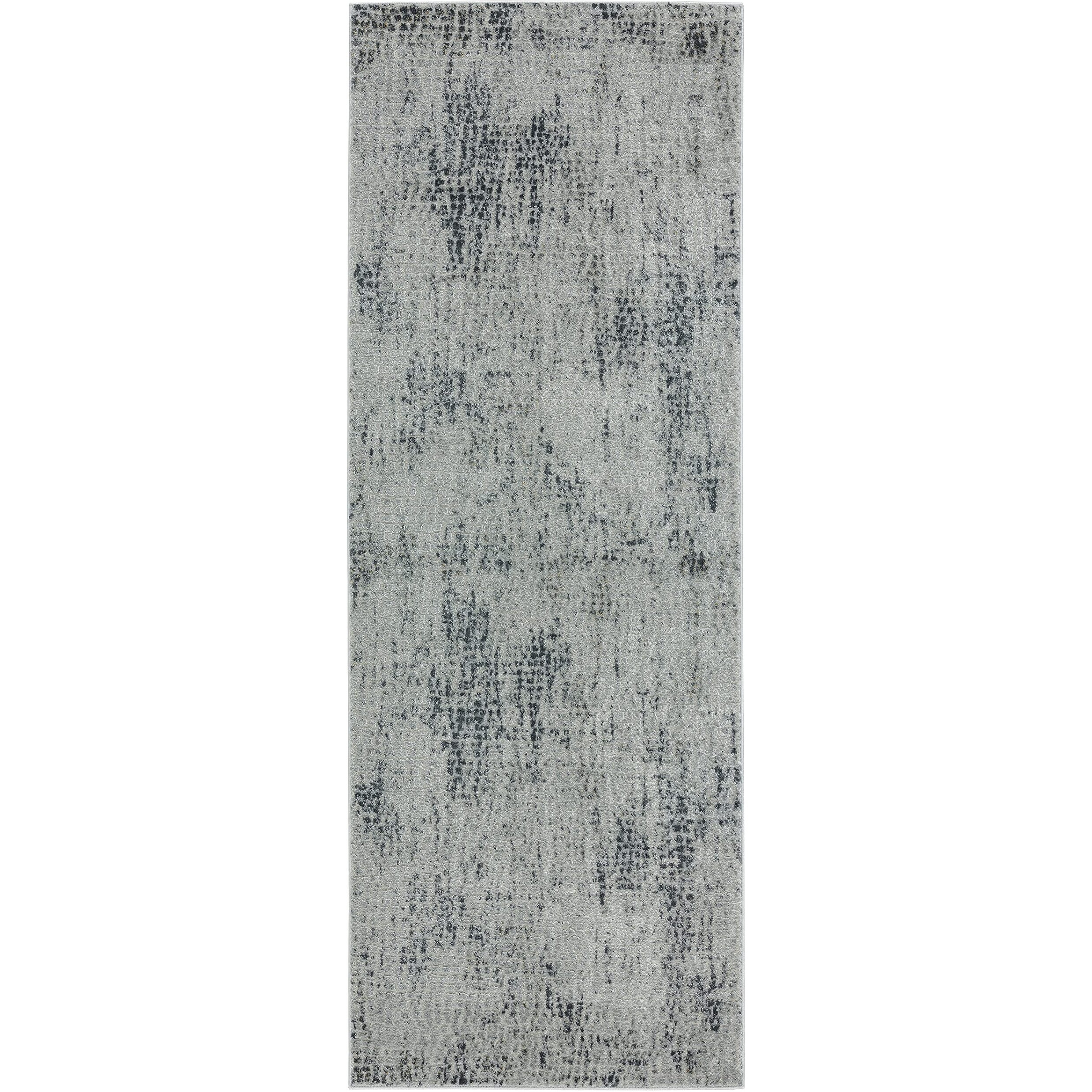 United Weavers of America Veronica Benidict Grey Runner Rug 2'7" x 7'2"