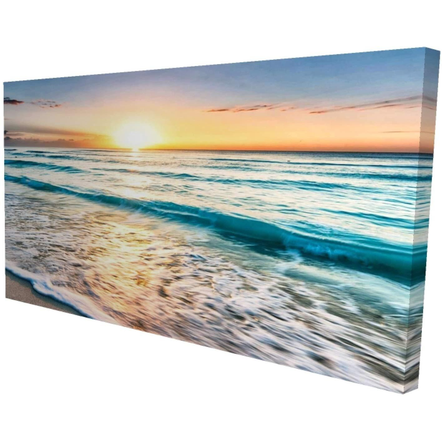 Begin Relaxing Sunset - Print on Canvas Edition