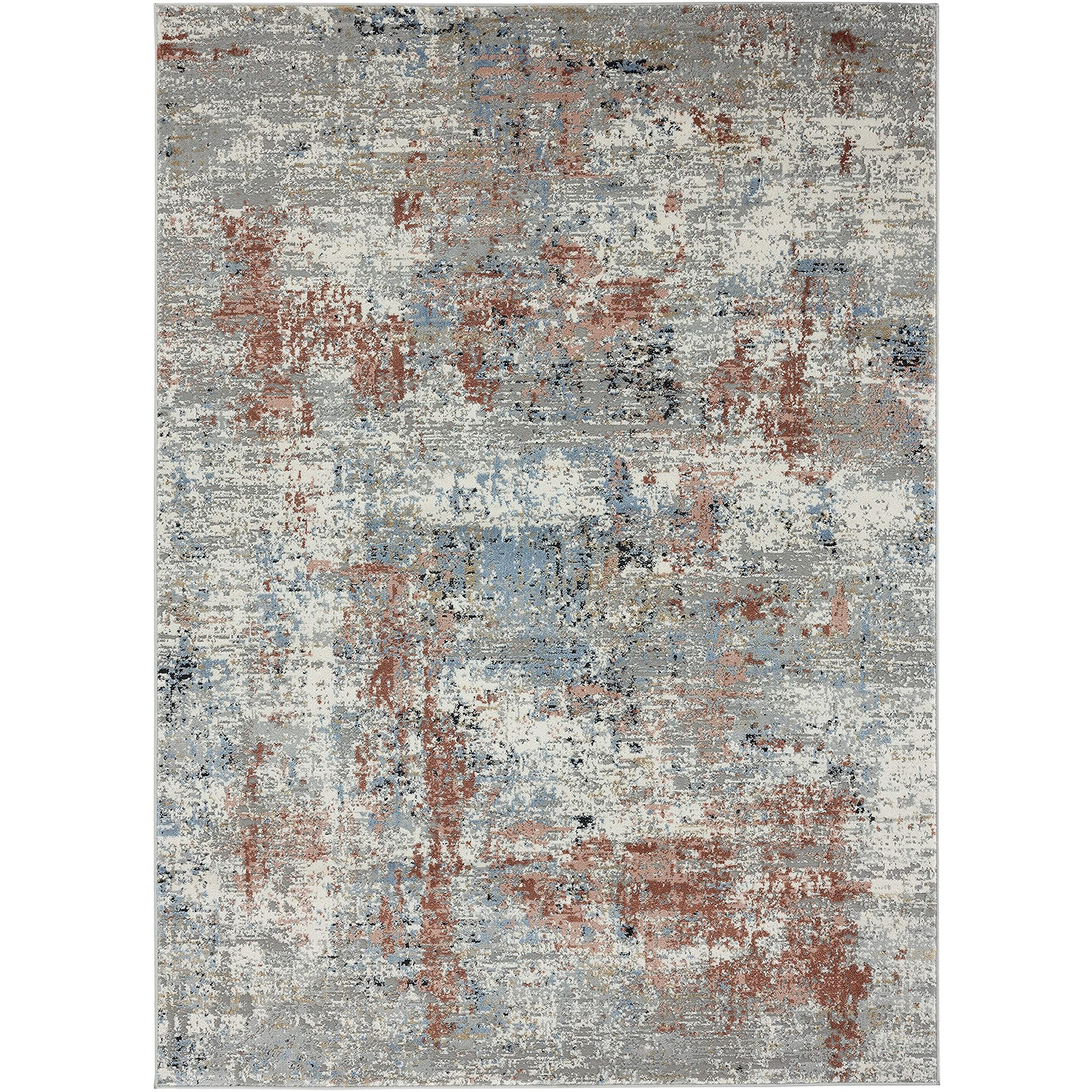 United Weavers of America Eternity Elixir Crimson Round Rug 7'10" RD