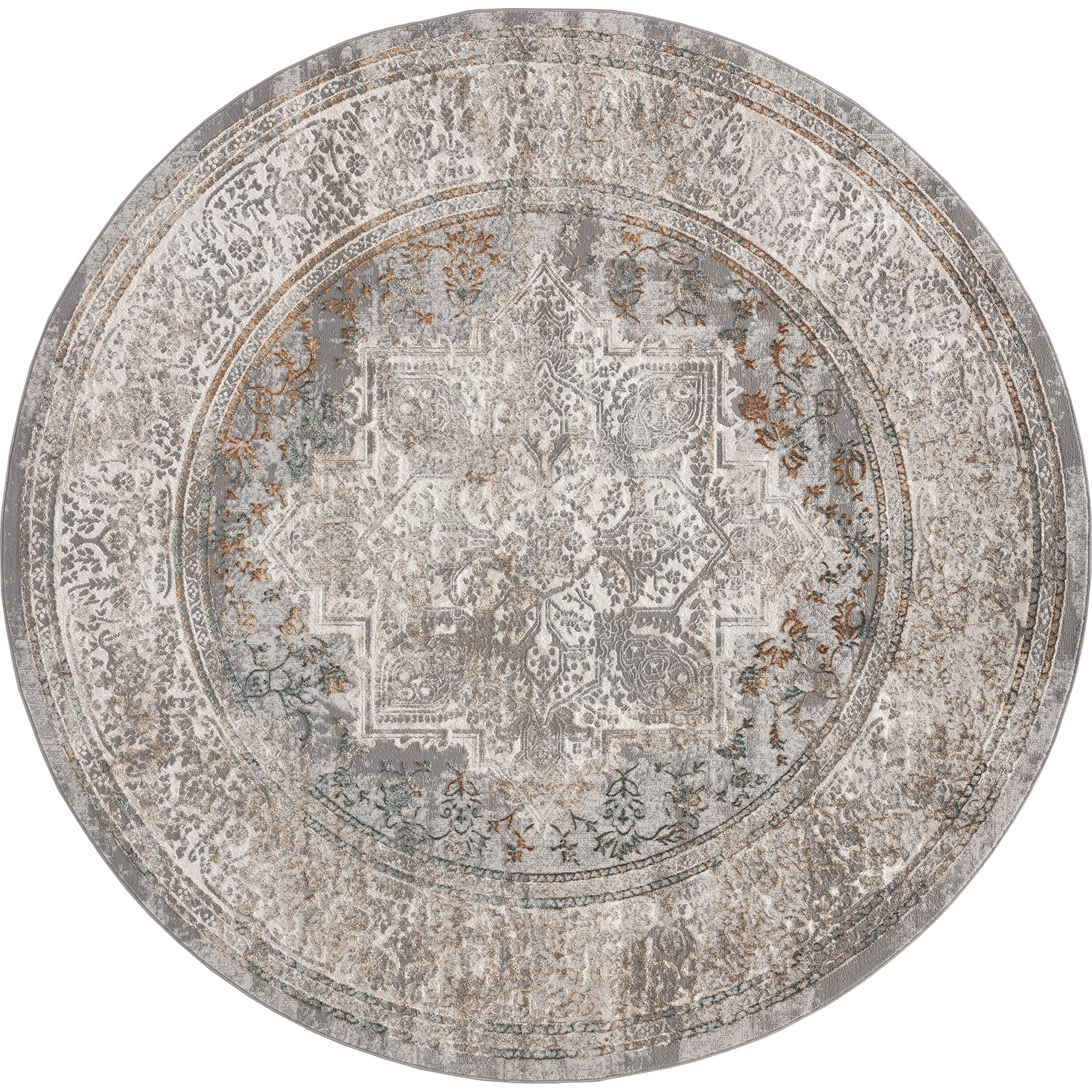 United Weavers of America Emojy Lola Multi Round Rug 7'10" RD