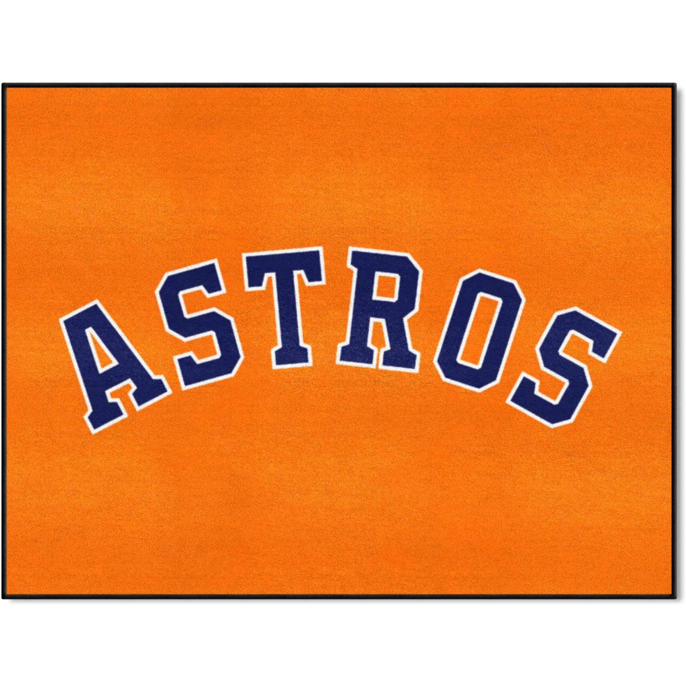FANMATS 29062 Houston Astros All-Star Rug - 34 in. x 42.5 in. Sports Fan Area Rug, Home Decor Rug and Tailgating Mat