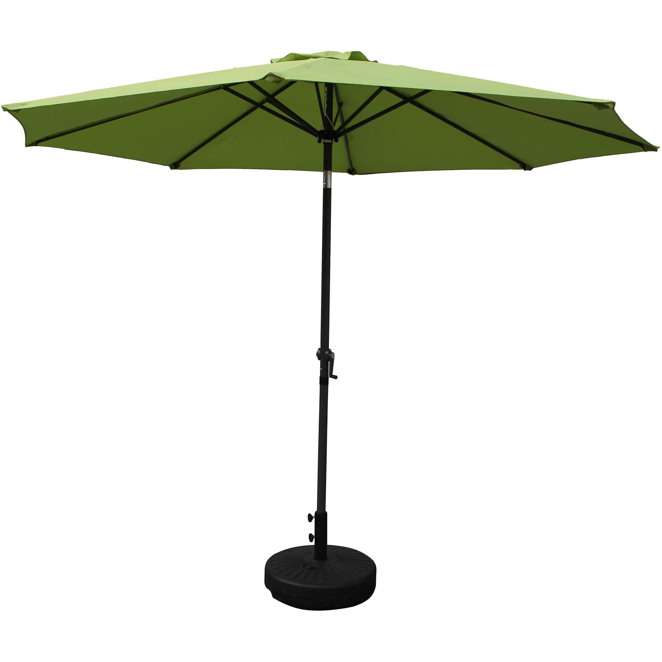 St. Kitts Aluminum 10-foot Patio Umbrella - Grass Green