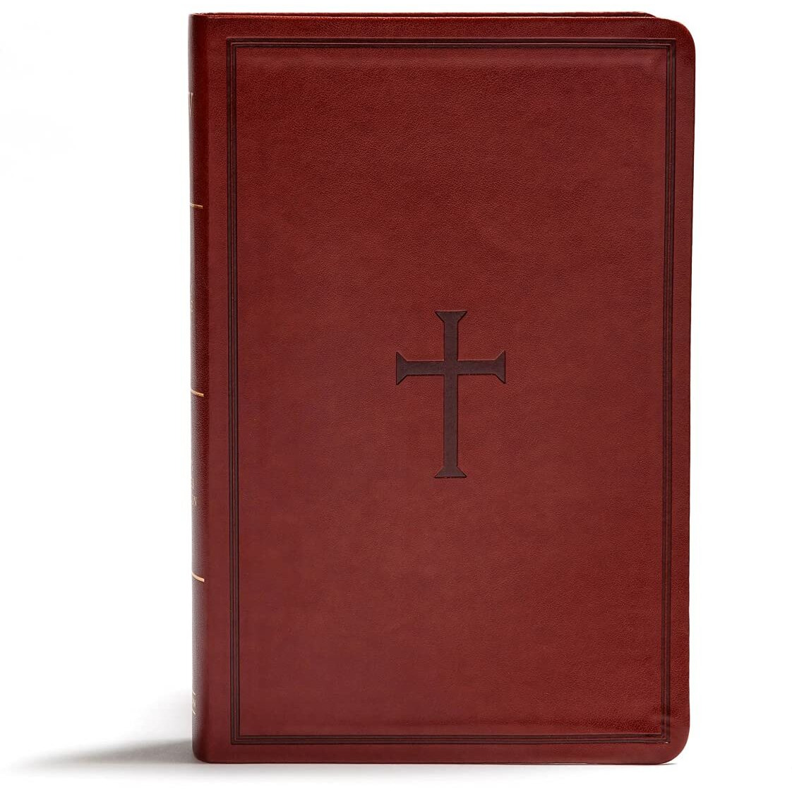 CoolCollectibles KJV Giant Print Reference Bible44 Brown Leather Touch Indexed