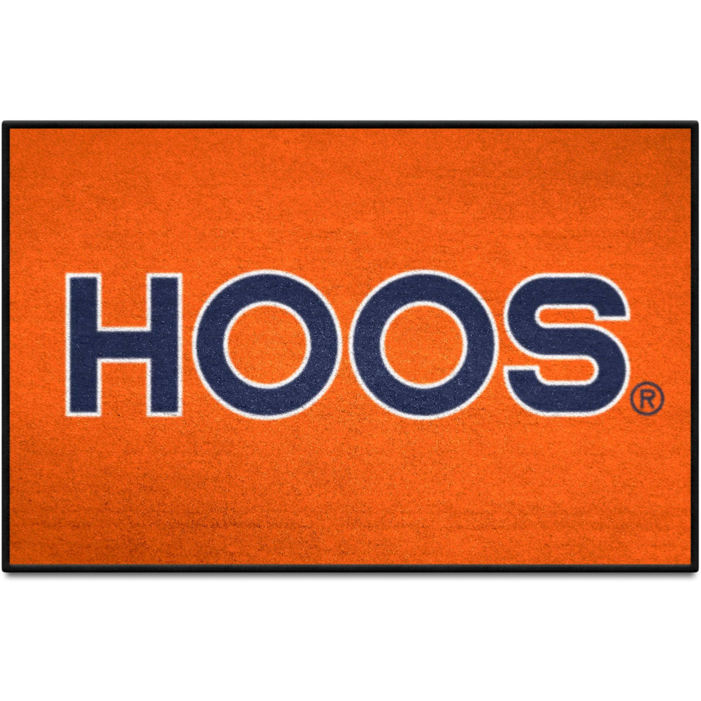 FANMATS 33452 NCAA - University of Virginia Starter Mat Accent Rug - 19in. x 30in. Slogan Starter Mat| Sports Fan Home Decor Rug and Tailgating Mat