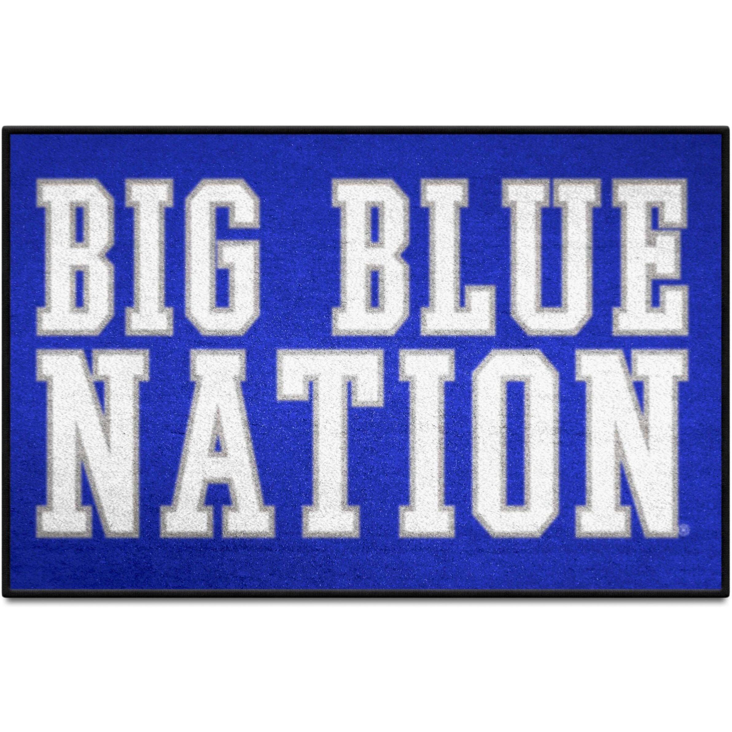 FANMATS 33434 NCAA - University of Kentucky Starter Mat Accent Rug - 19in. x 30in. Slogan Starter Mat