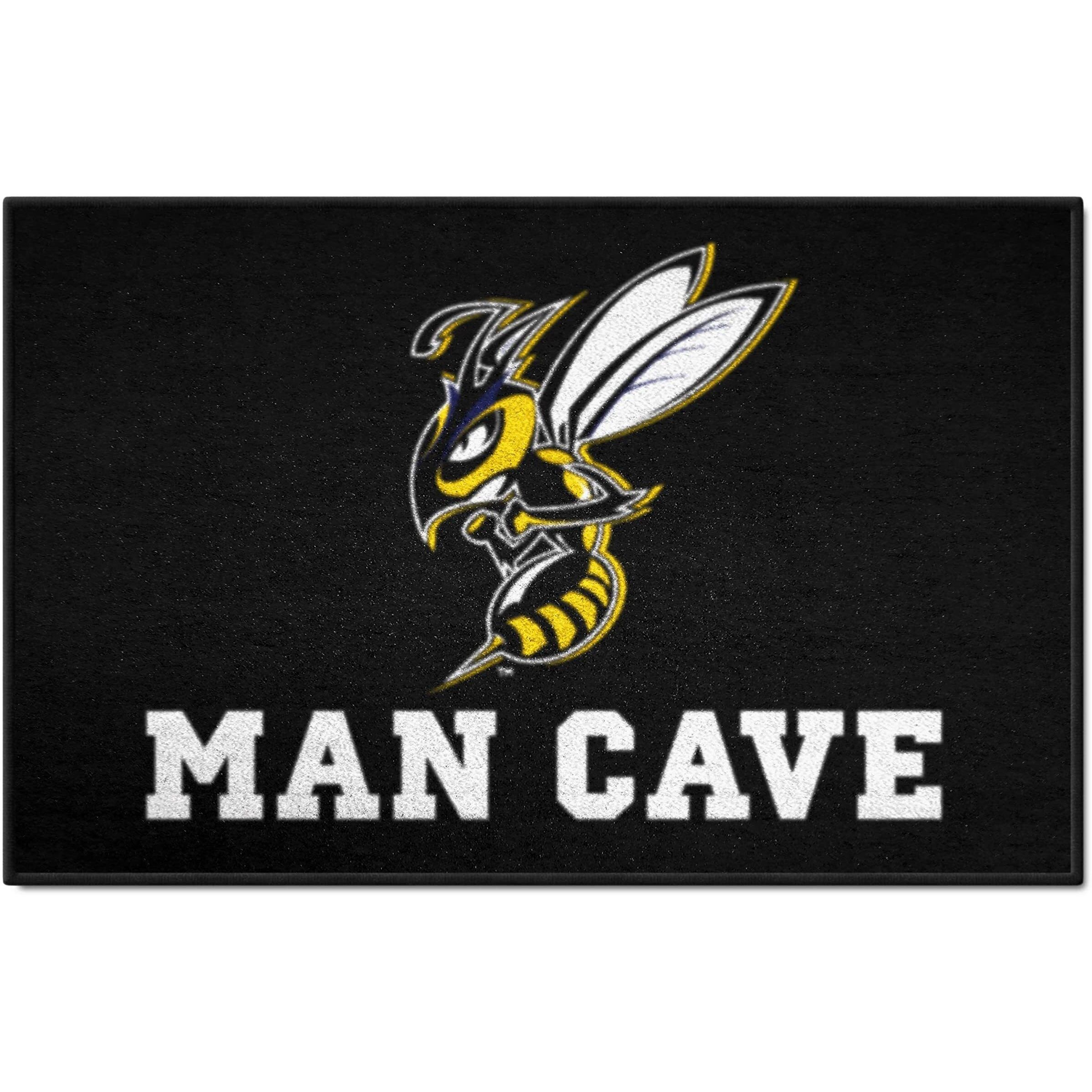 FANMATS 33335 NCAA - Montana State Billings Man Cave Starter Mat Accent Rug - 19in. x 30in.| Sports Fan Home Decor Rug and Tailgating Mat