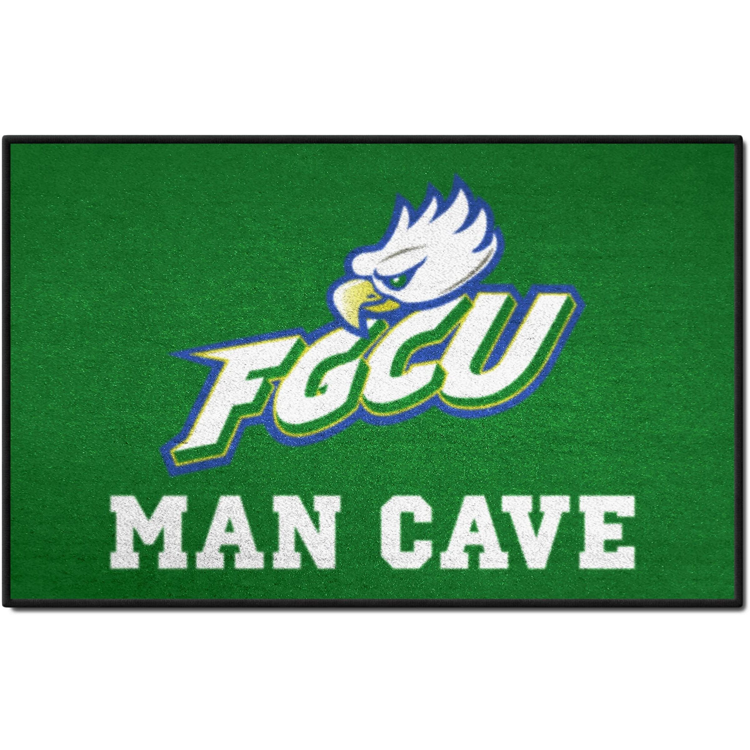 FANMATS 33299 NCAA Florida Gulf Coast Eagles Man Cave Starter Mat Accent Rug - 19in. x 30in.| Sports Fan Home Decor Rug and Tailgating Mat