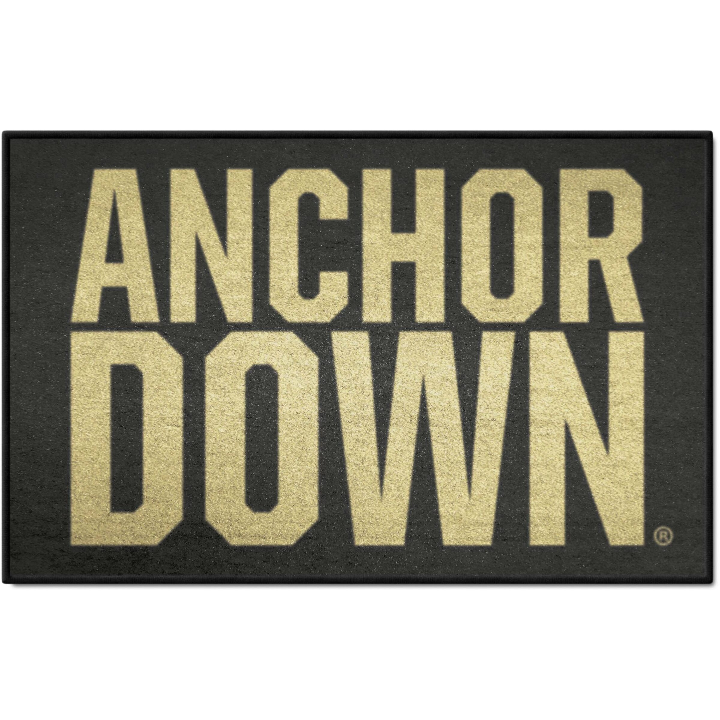 FANMATS 33455 NCAA - Vanderbilt Starter Mat Accent Rug - 19in. x 30in. Slogan Design| Sports Fan Home Decor Rug and Tailgating Mat