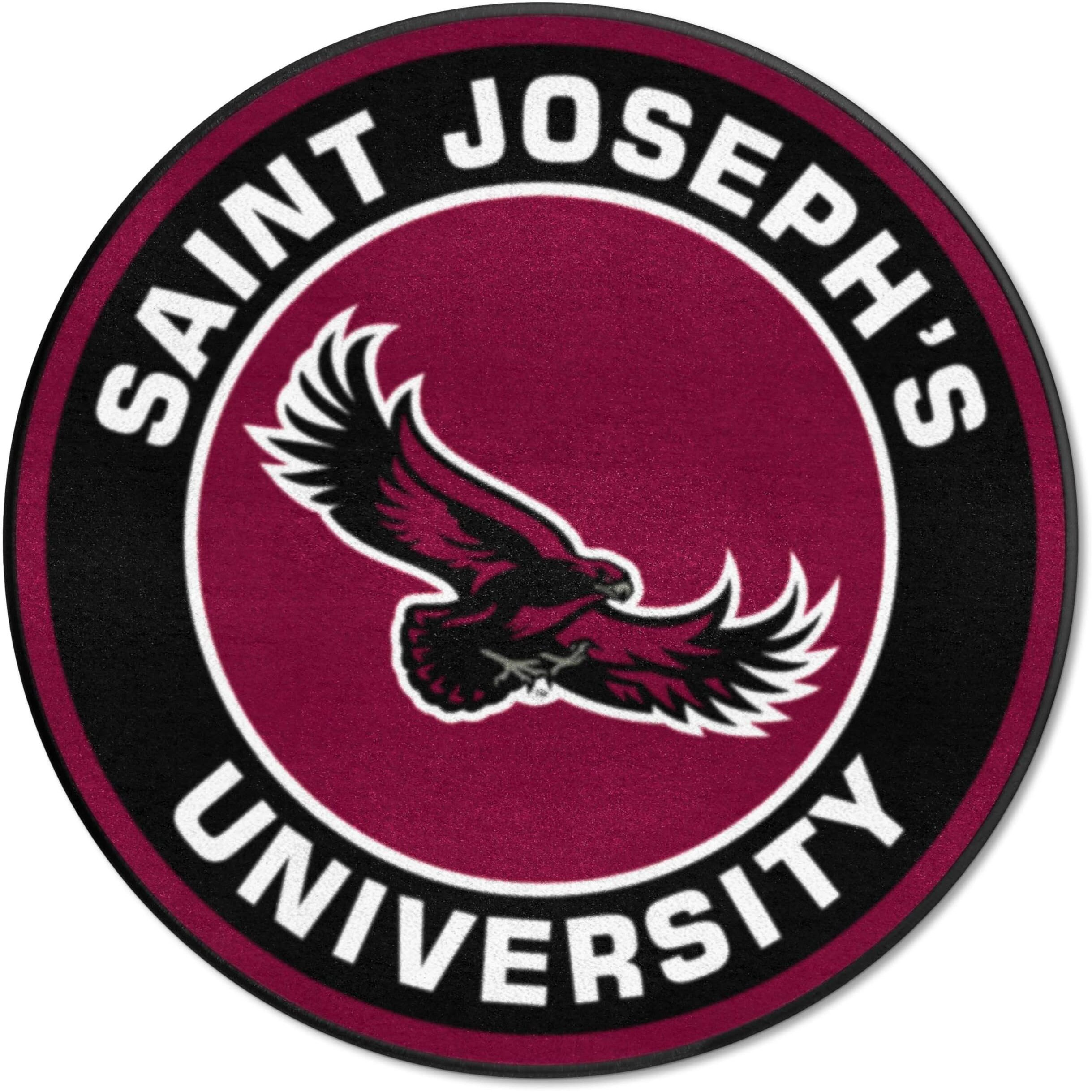 FANMATS St. Joseph's University Roundel Rug - 27in. Diameter