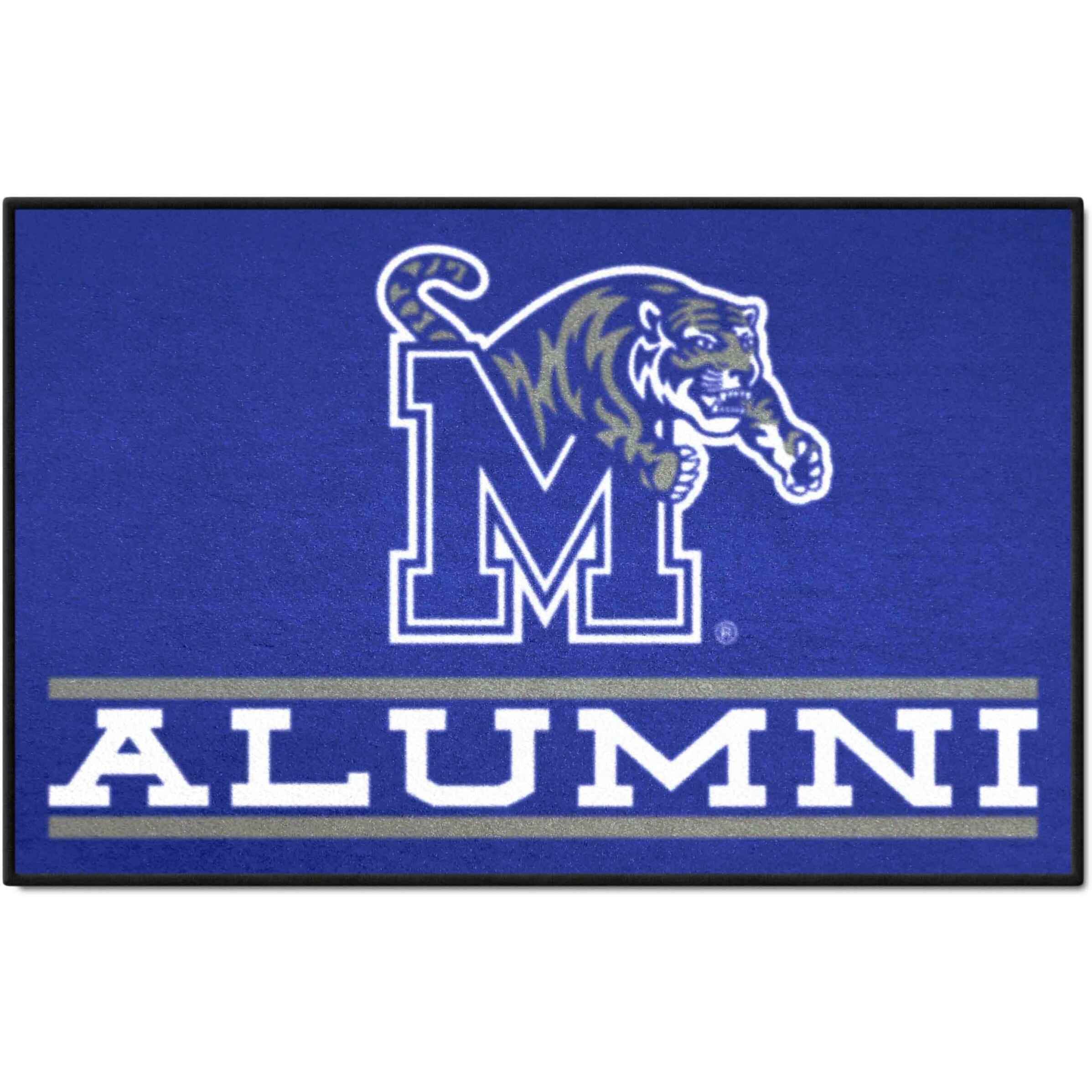 FANMATS 32966 NCAA - University of Memphis Starter Mat Accent Rug - 19in. x 30in. Alumni Starter Mat| Sports Fan Home Decor Rug and Tailgating Mat