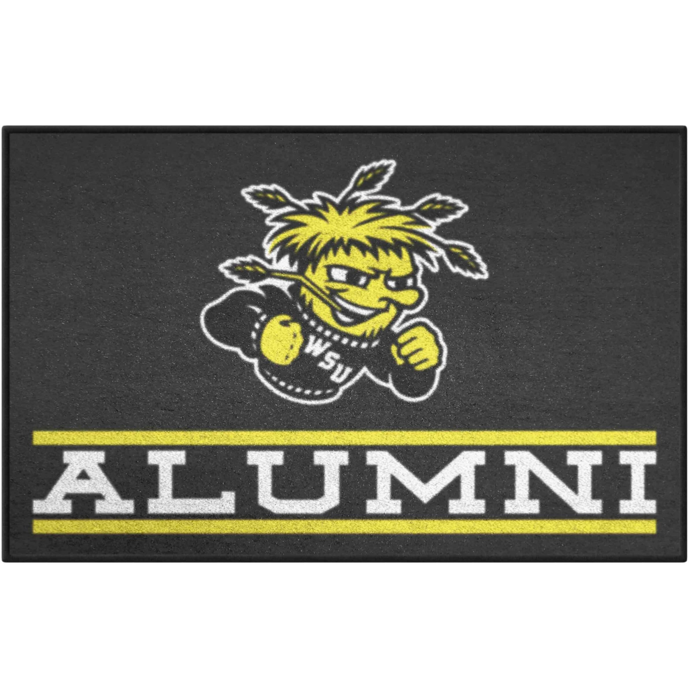 FANMATS 32974 Wichita State University Starter Mat Accent Rug - 19in. x 30in. Alumni Starter Mat