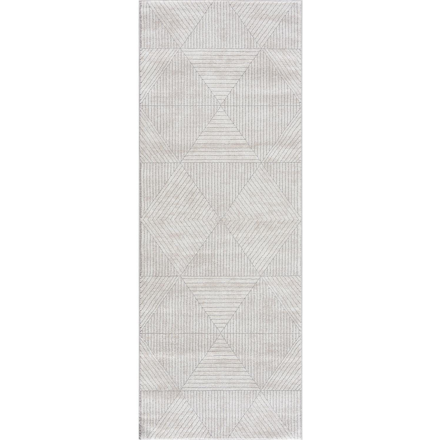 United Weavers Reserve Montana White 2'7" x 7'2" Runner Rug 770 30399 28E