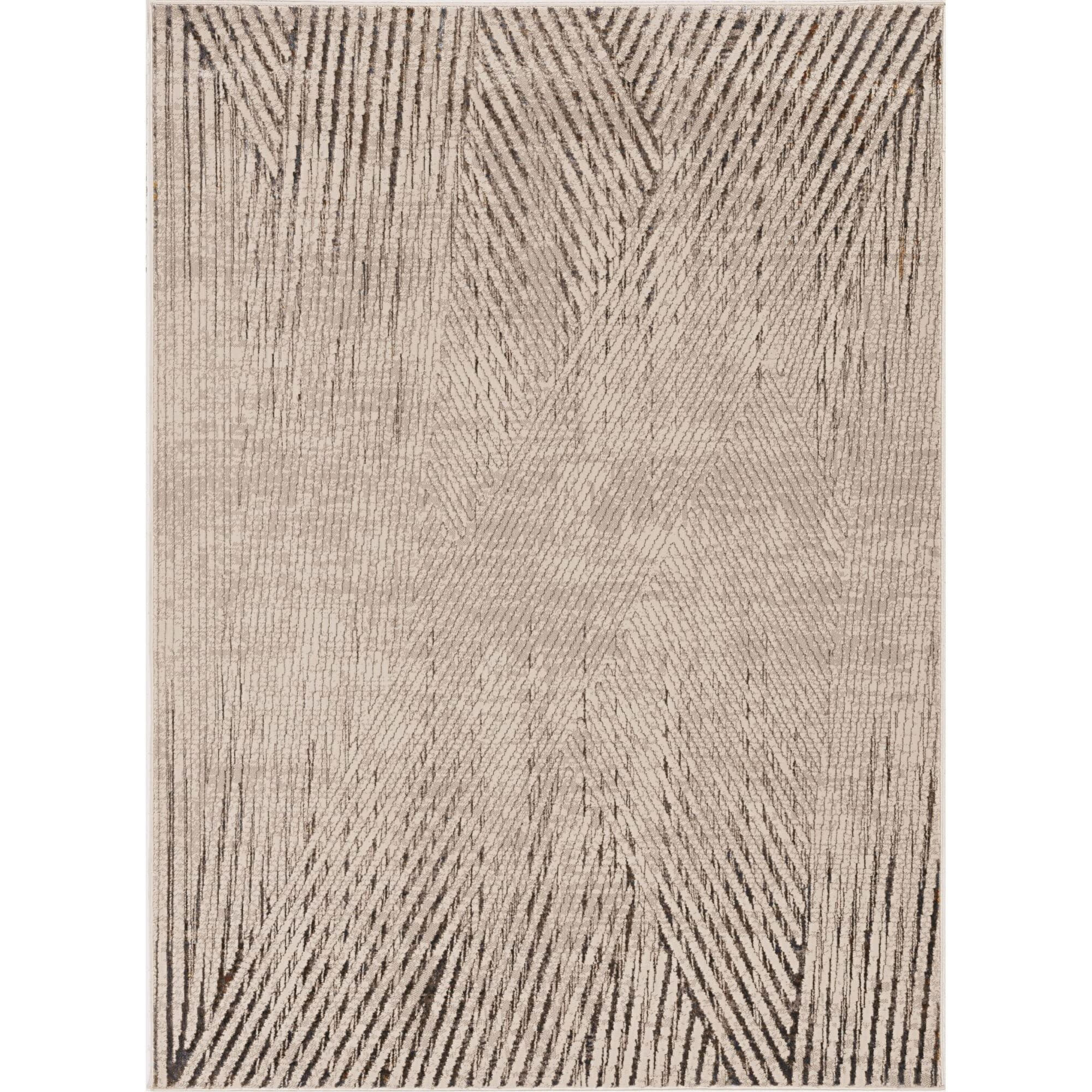 Inspire /Grey Parker Transitional Area Rug Runner 2'2" x 6'11"