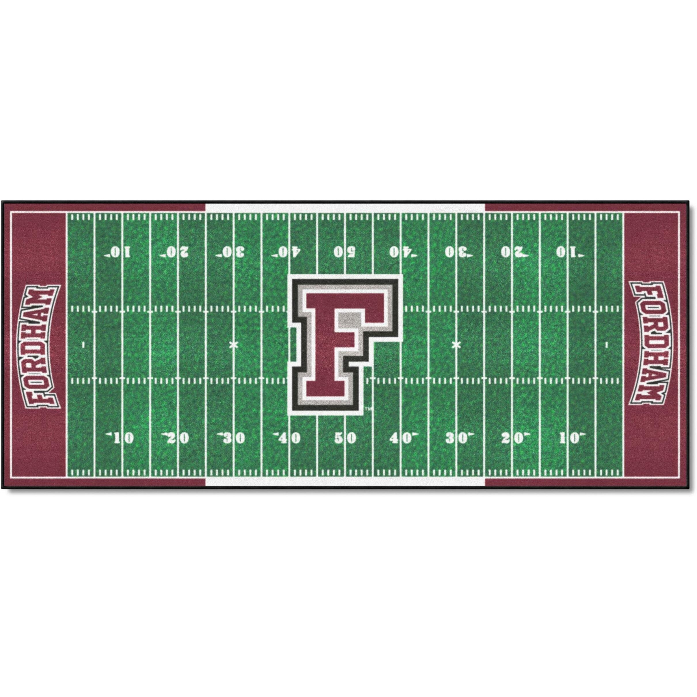 FANMATS 34123 NCAA - Fordham Rams Field Runner Mat - 30in. x 72in.