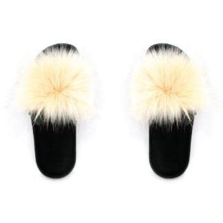 Coulter Collective LLC, creators of Knotty Accessories and Sweat Active Faux Fur Slides Tan