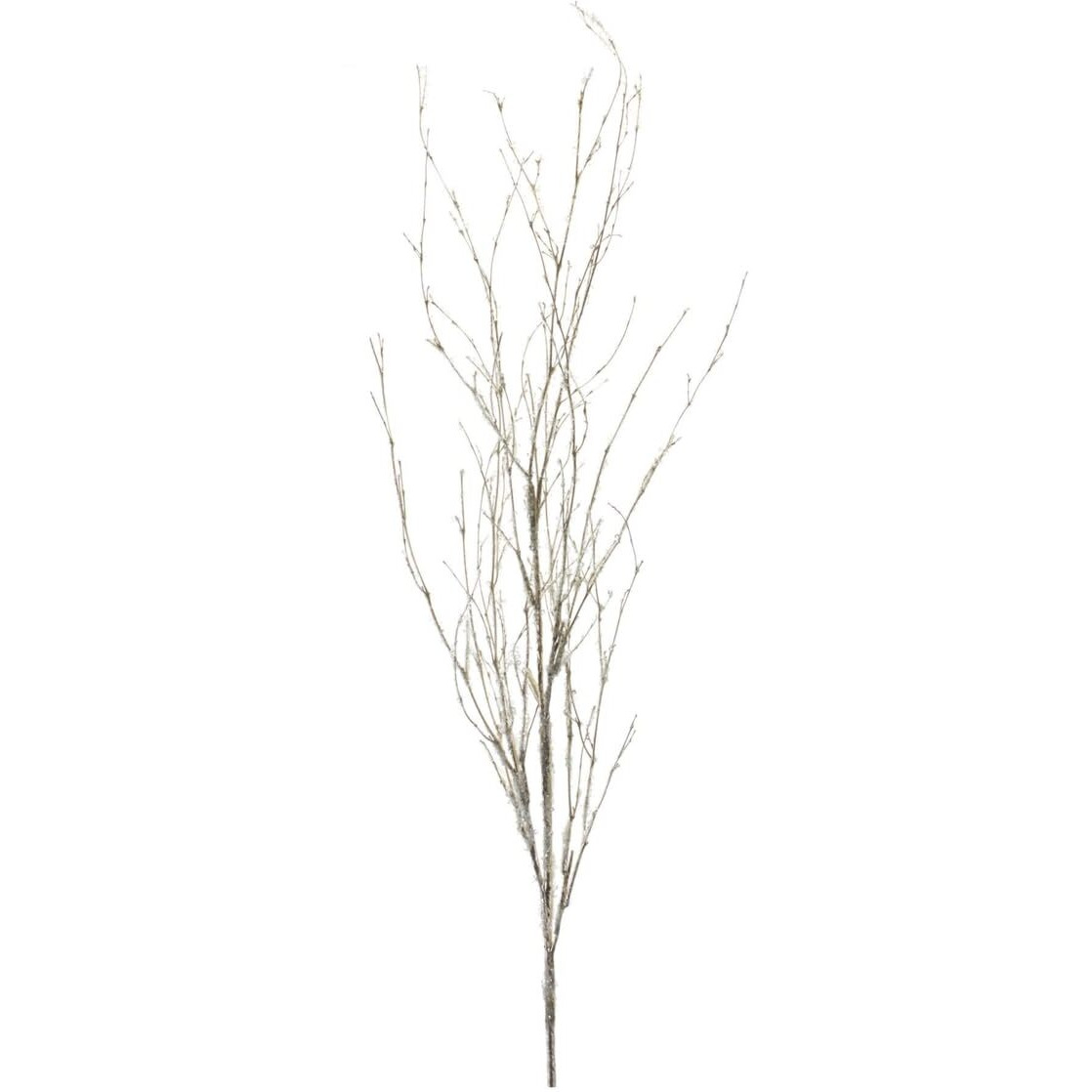 Melrose Modern Home Decorative Glitter Branch (Set of 6) 48" H Bamboo/Plastic