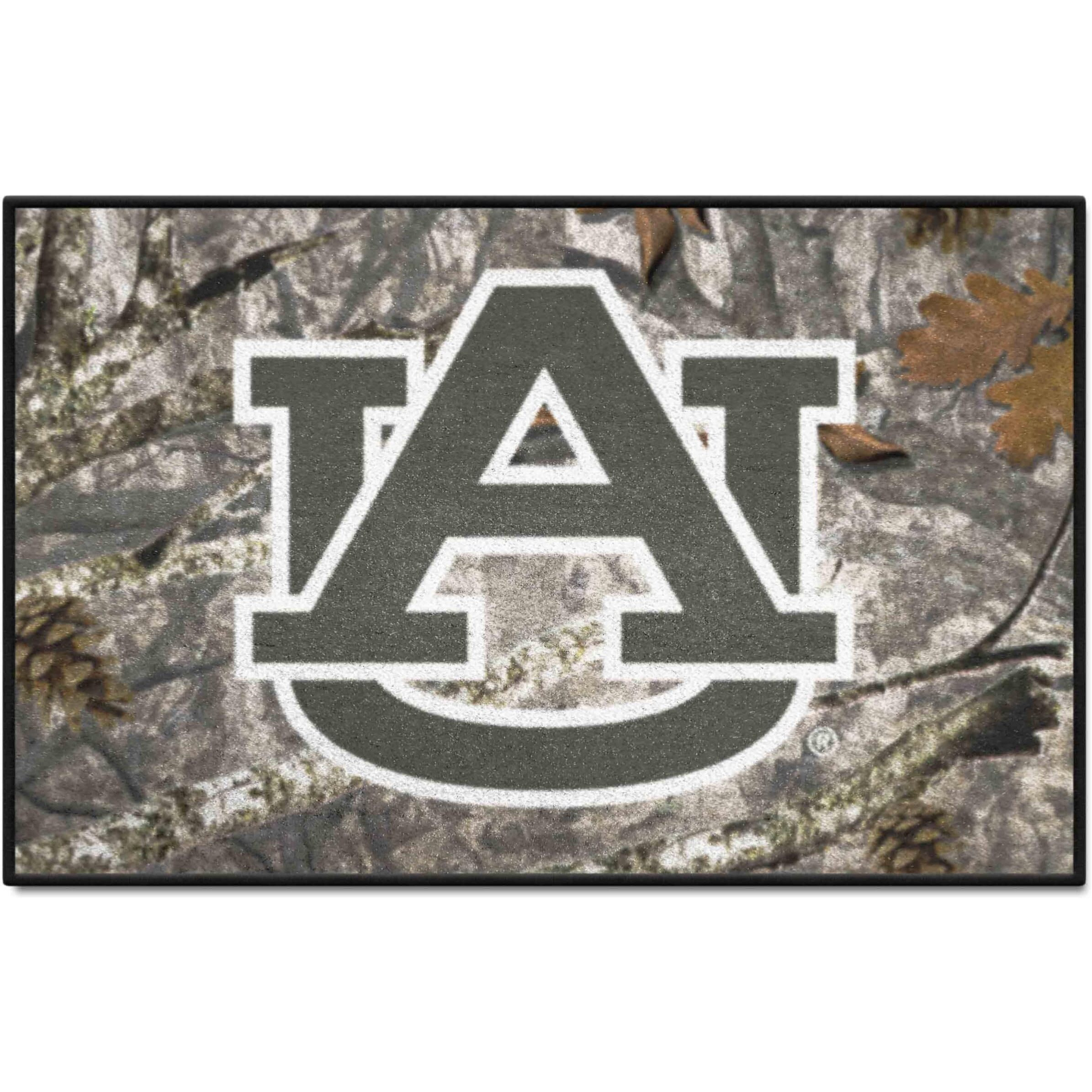 FANMATS 33934 Auburn Tigers Camo Starter Mat Accent Rug - 19in. x 30in.| Sports Fan Home Decor Rug and Tailgating Mat