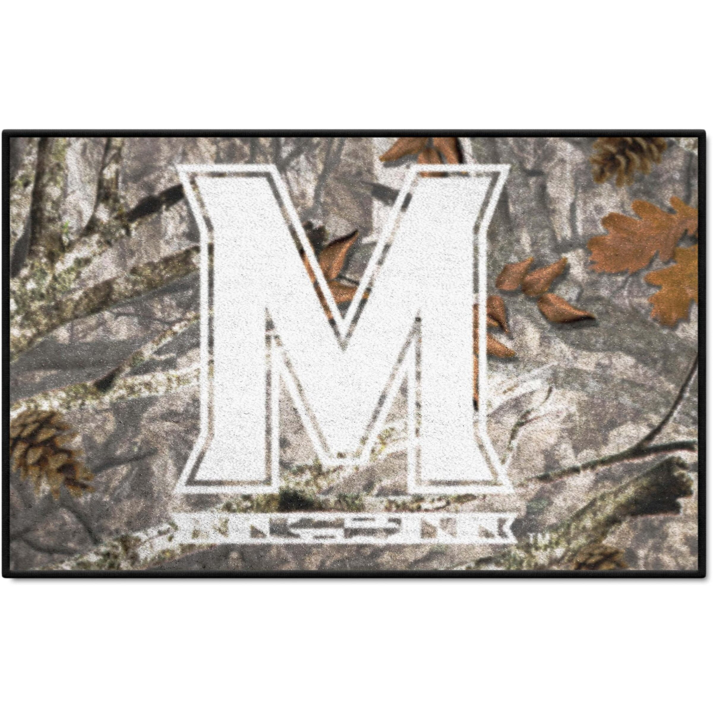 FANMATS 34005 NCAA - Maryland Terrapins Camo Starter Mat Accent Rug - 19in. x 30in.| Sports Fan Home Decor Rug and Tailgating Mat