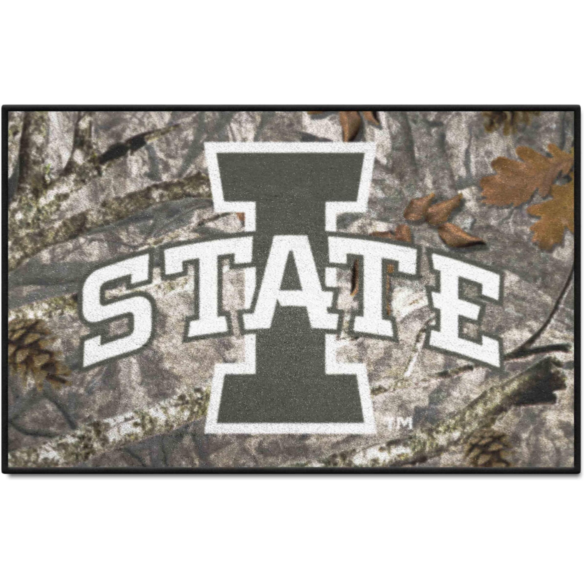 FANMATS 33949 NCAA - Iowa State Cyclones Camo Starter Mat Accent Rug - 19in. x 30in.| Sports Fan Home Decor Rug and Tailgating Mat