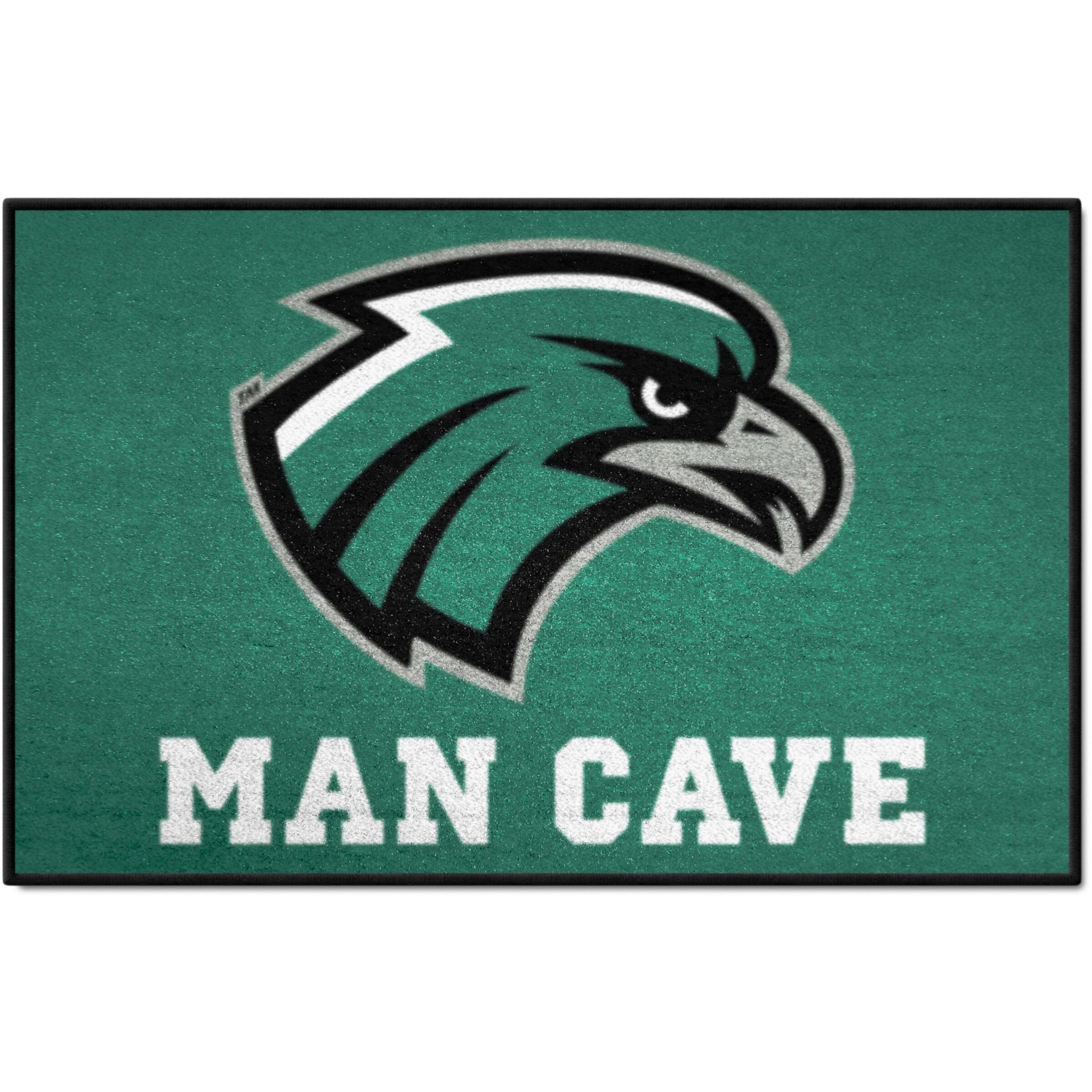 FANMATS 34902 NCAA - Northeastern State Riverhawks Man Cave Starter Mat Accent Rug - 19in. x 30in.| Sports Fan Home Decor Rug and Tailgating Mat