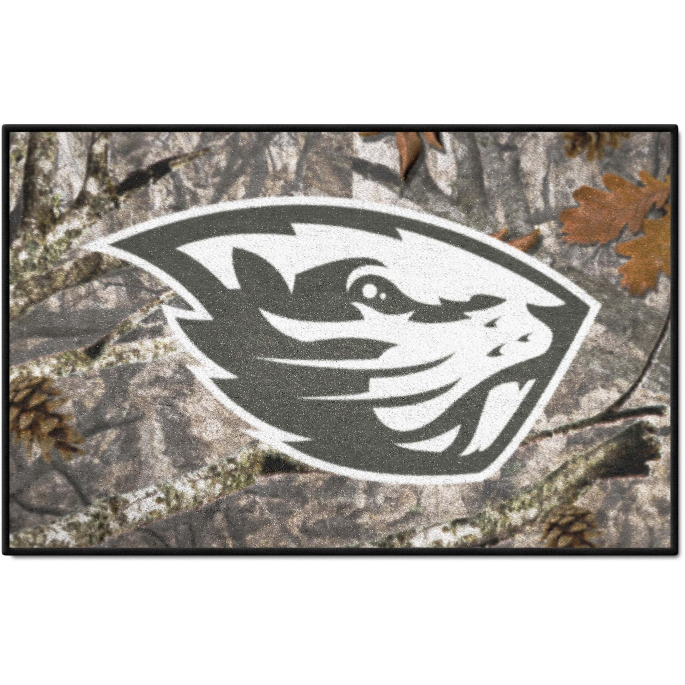 FANMATS 33963 NCAA - Oregon State Beavers Camo Starter Mat Accent Rug - 19in. x 30in.| Sports Fan Home Decor Rug and Tailgating Mat