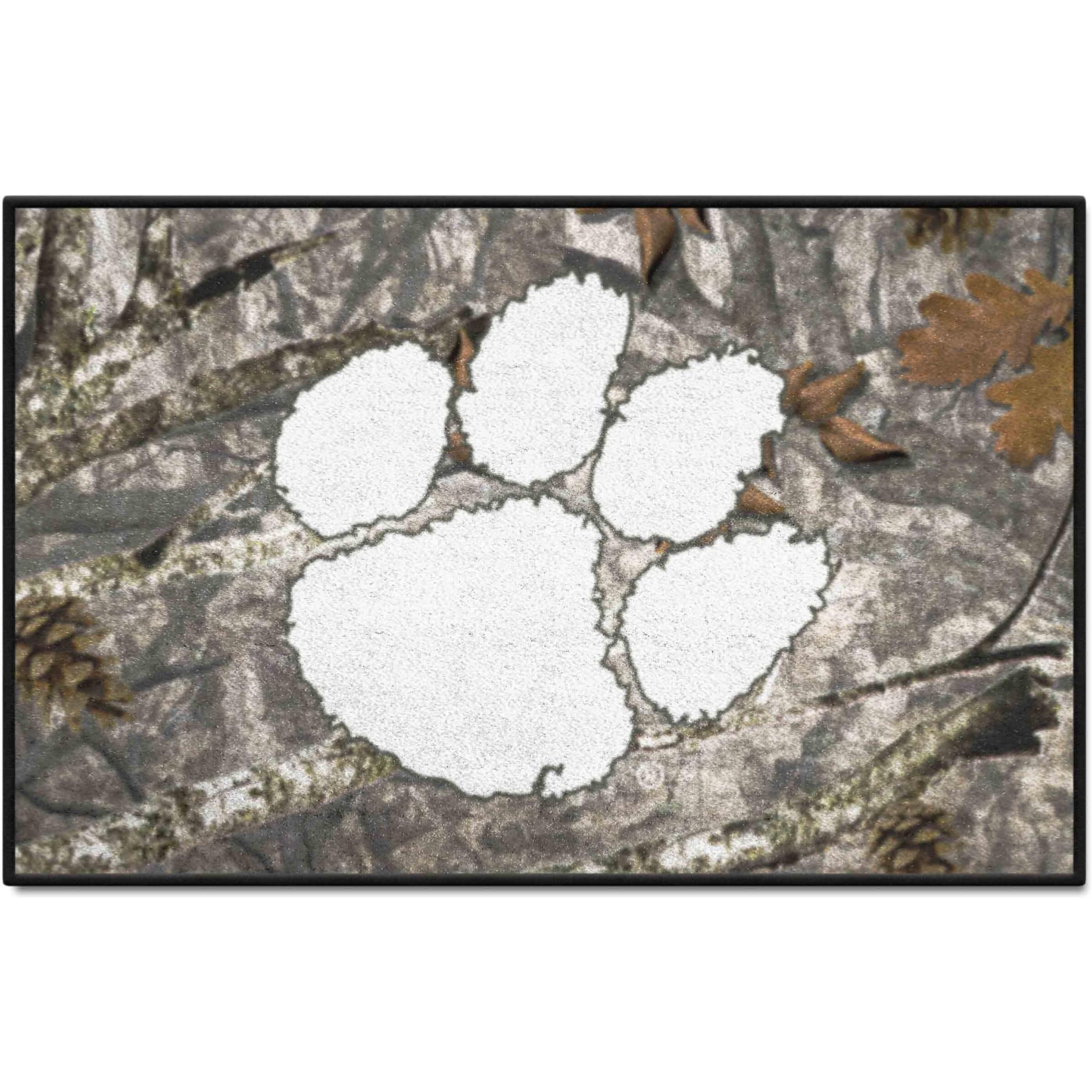 FANMATS 33940 Clemson Tigers Camo Starter Mat Accent Rug - 19in. x 30in.