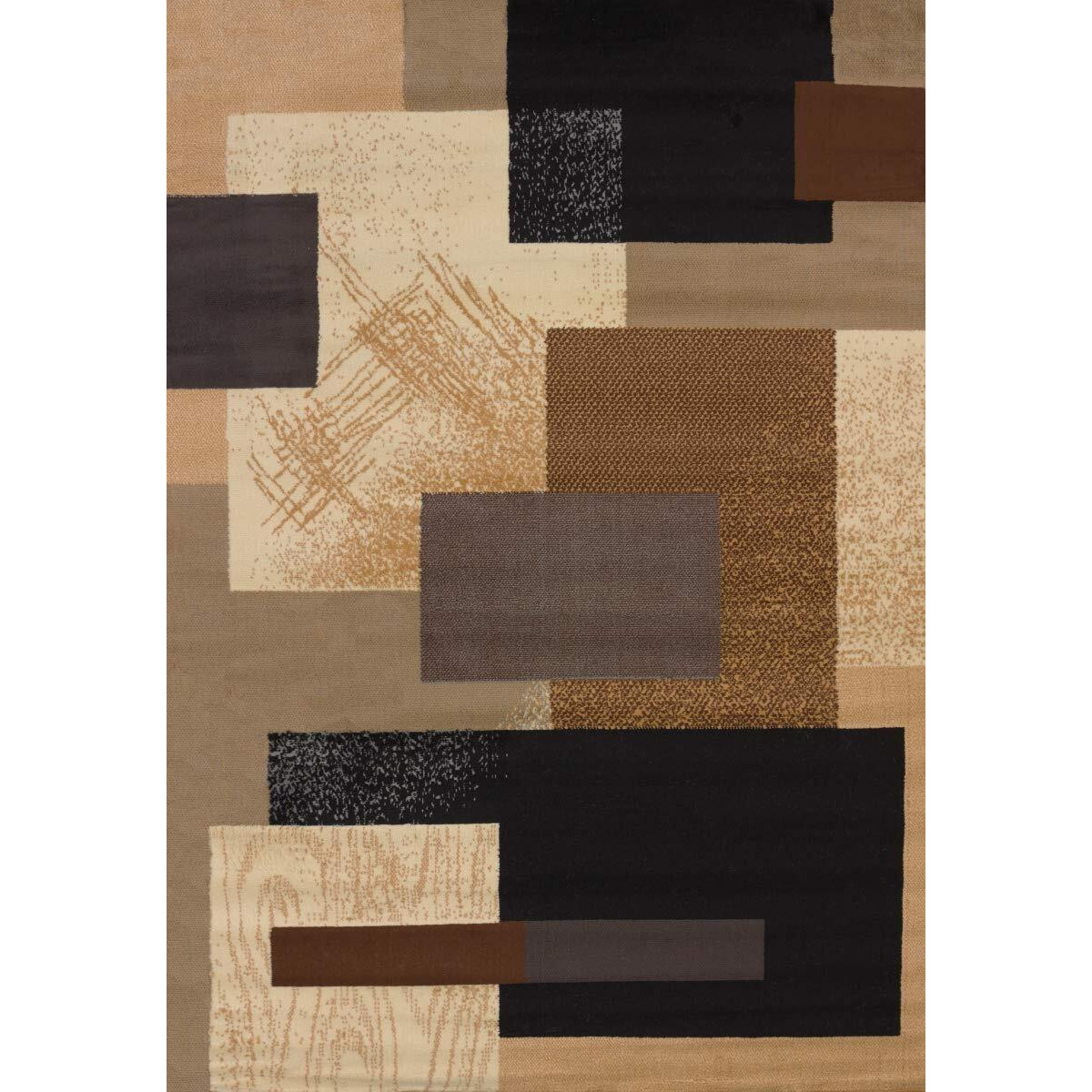 1 ft. 10 in. x 3 ft. Manhattan Soho Accent Rug, Brown