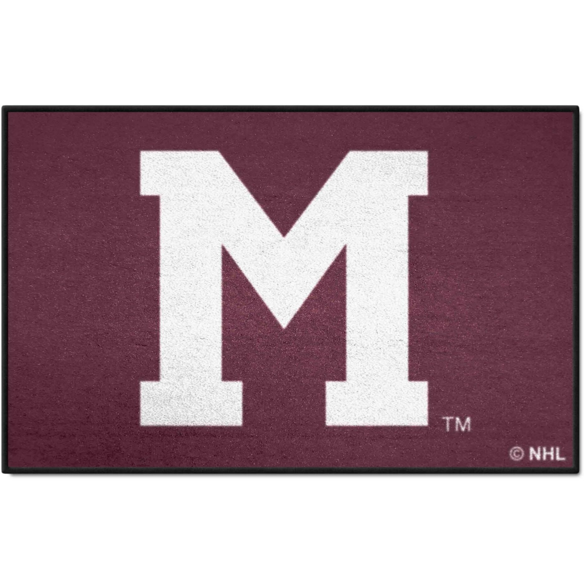 FANMATS 35538 NHL Retro - Montreal Maroons Starter Mat Accent Rug - 19in. x 30in.