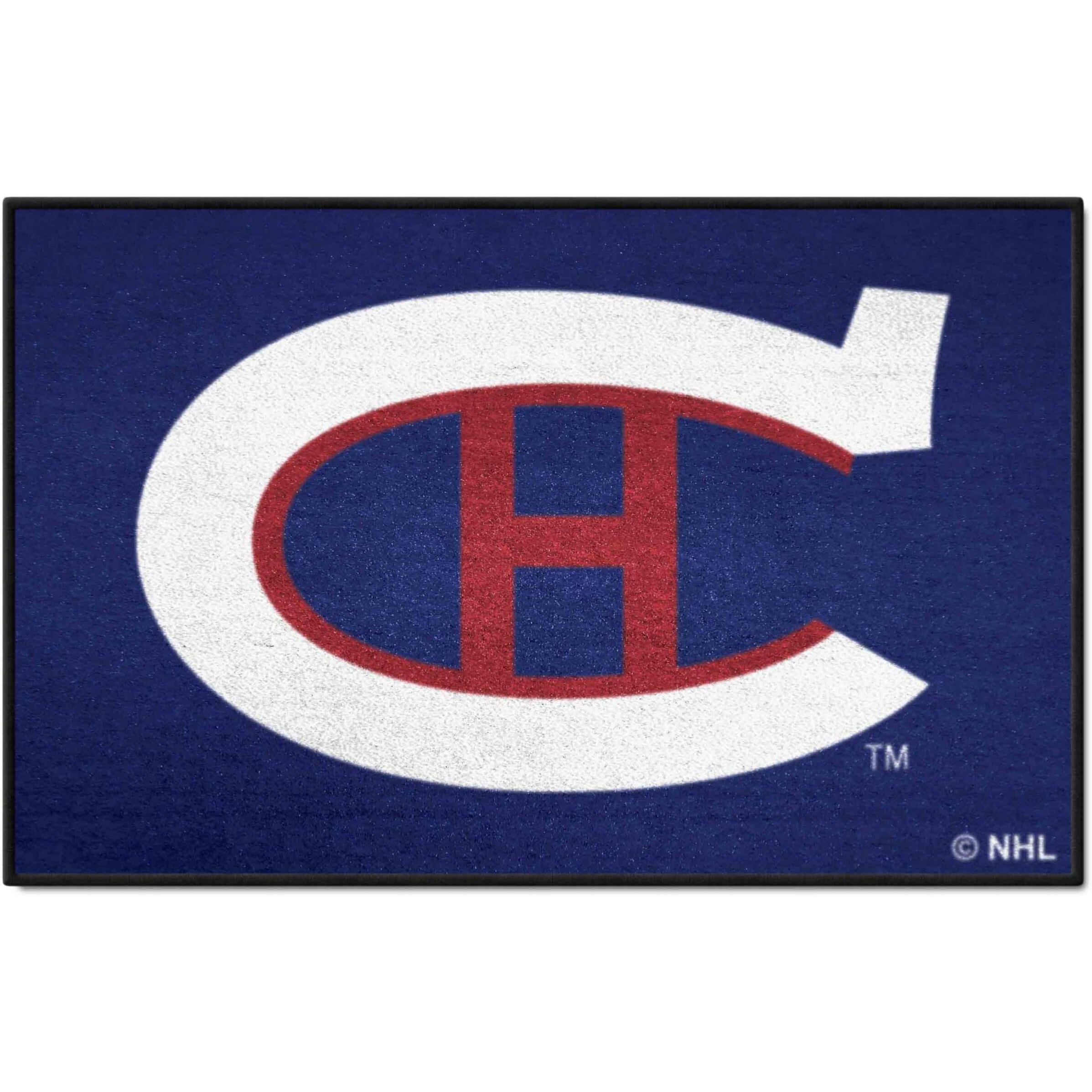 FANMATS 35531 Montreal Canadiens Starter Mat Accent Rug - 19in. x 30in.| Sports Fan Home Decor Rug and Tailgating Mat