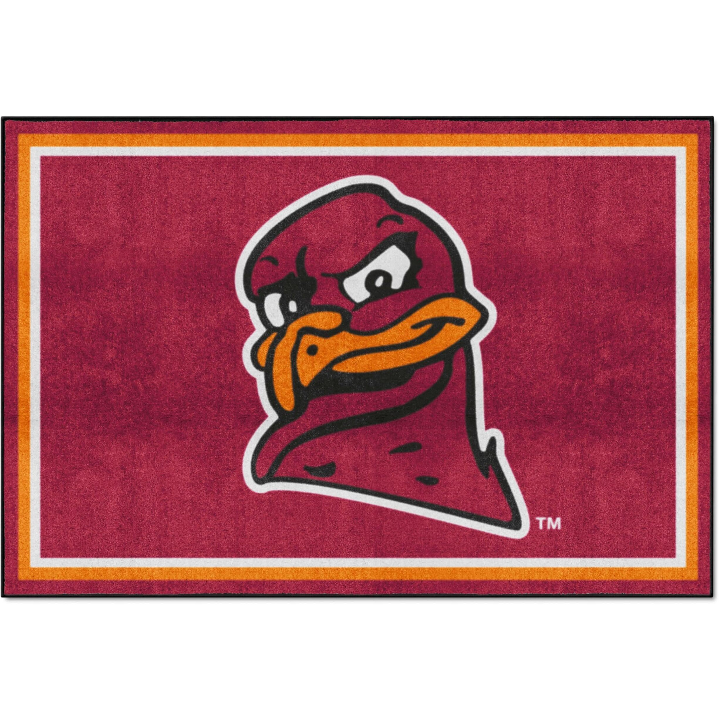 FANMATS 35927 Virginia Tech Hokies 4ft. x 6ft. Plush Area Rug