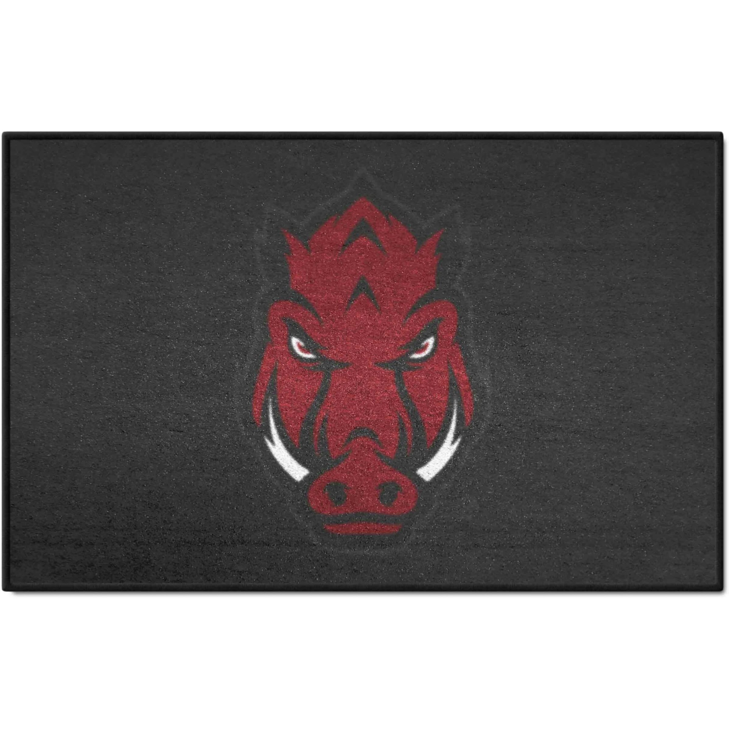 FANMATS 35878 NCAA - Arkansas Razorbacks Starter Mat Accent Rug - 19in. x 30in.| Sports Fan Home Decor Rug and Tailgating Mat