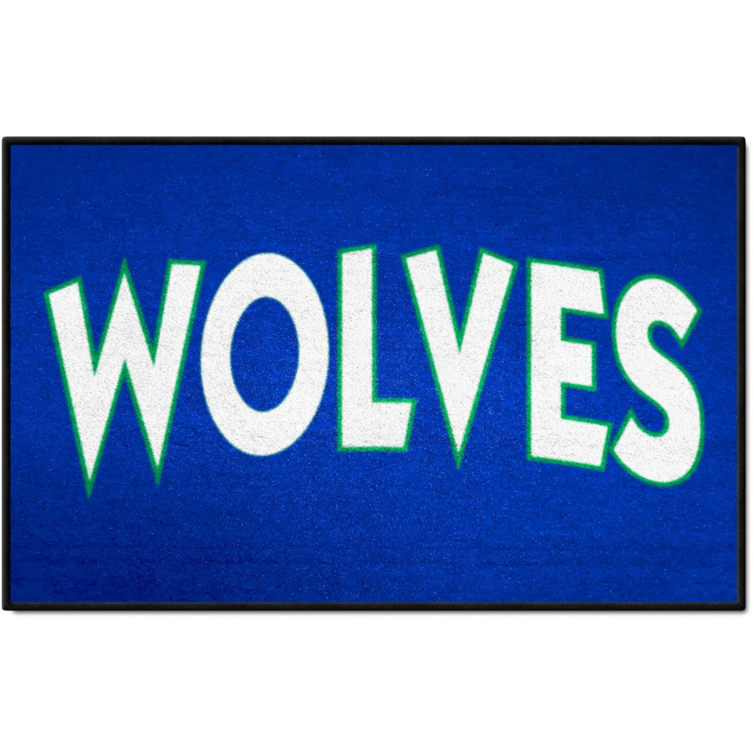 FANMATS 35330 NBA Retro -Minnesota Timberwolves Starter Mat Accent Rug - 19in. x 30in.| Sports Fan Home Decor Rug and Tailgating Mat
