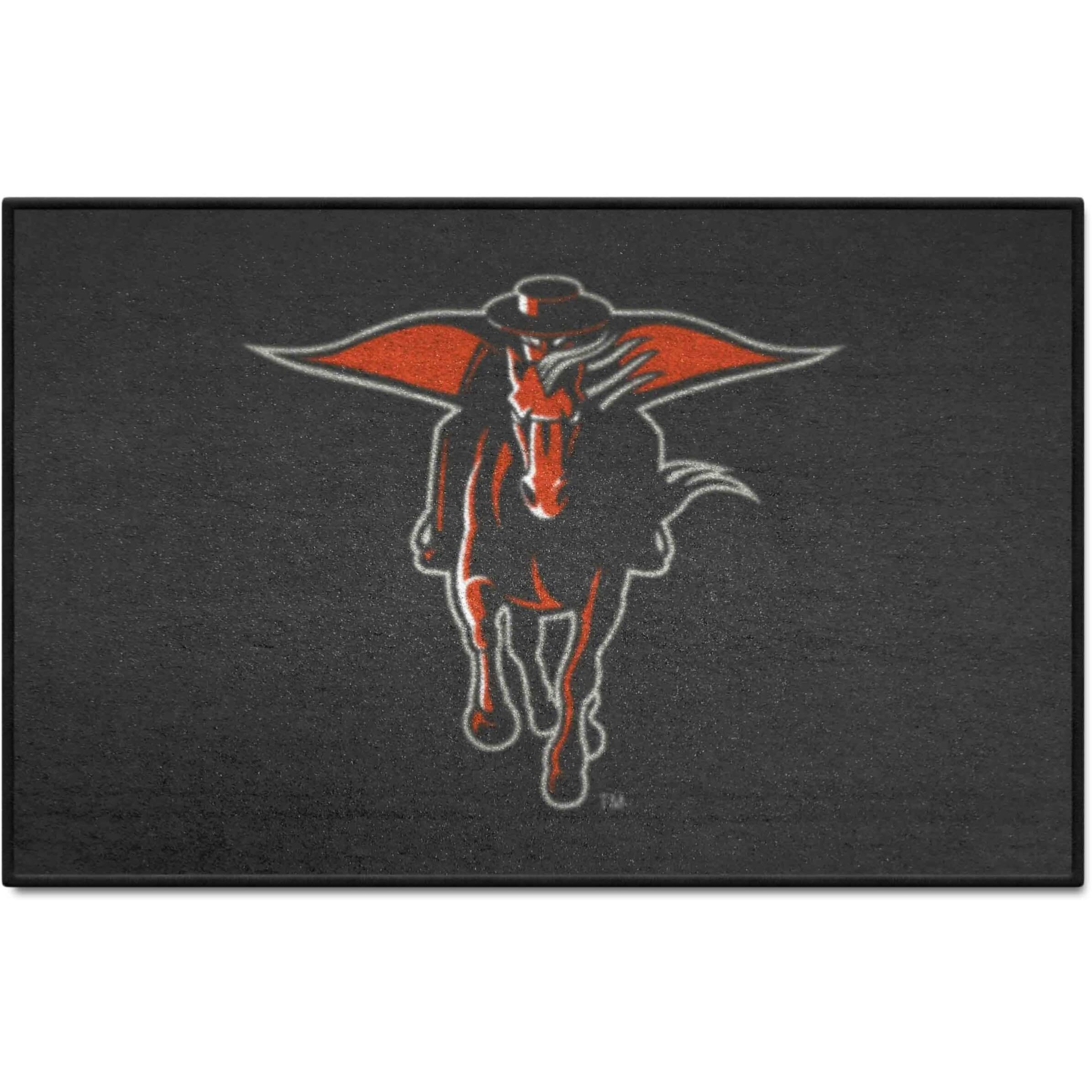FANMATS 36602 NCAA - Texas Tech Red Raiders Starter Mat Accent Rug - 19in. x 30in.| Sports Fan Home Decor Rug and Tailgating Mat