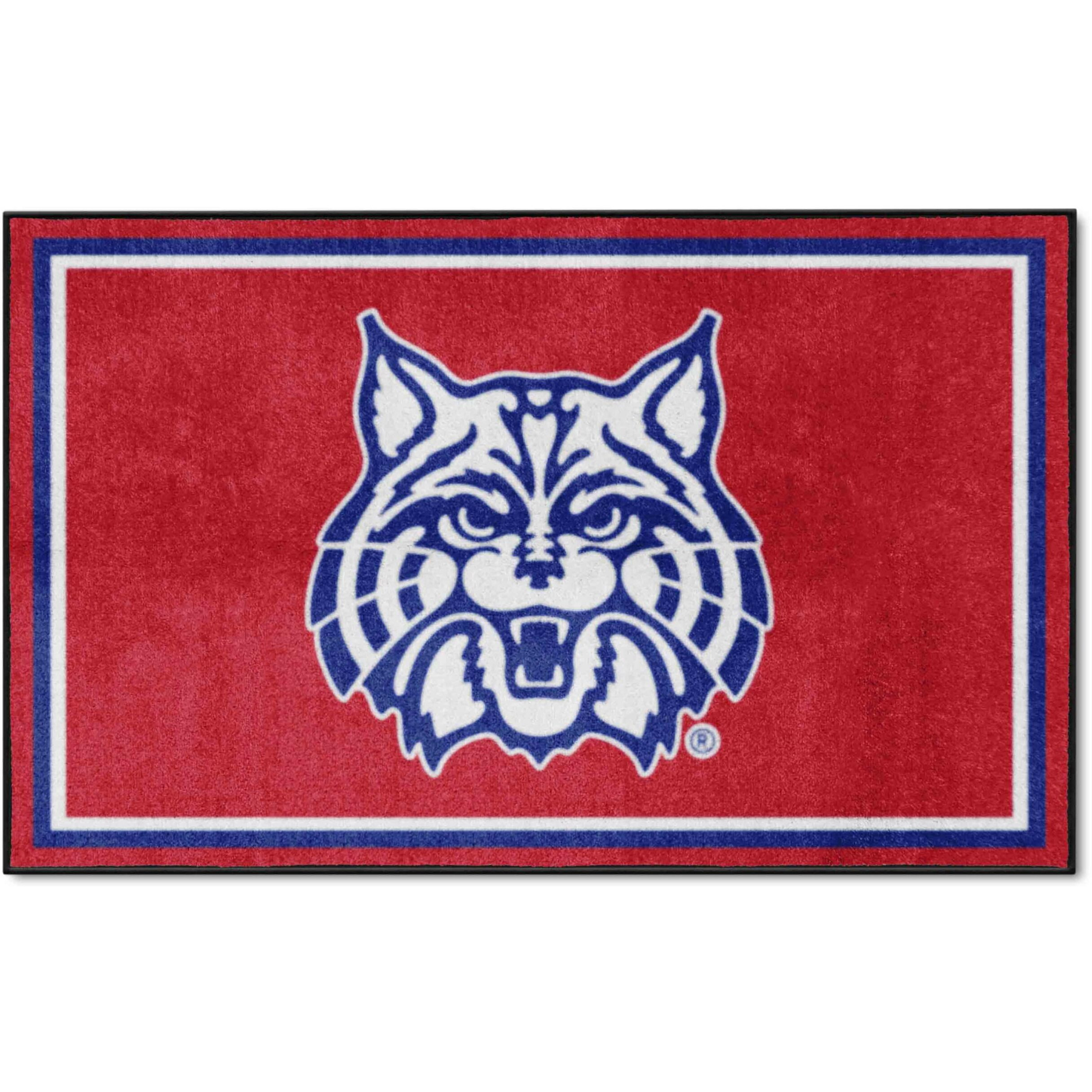 FANMATS 36609 Arizona Wildcats 4ft. x 6ft. Plush Area Rug