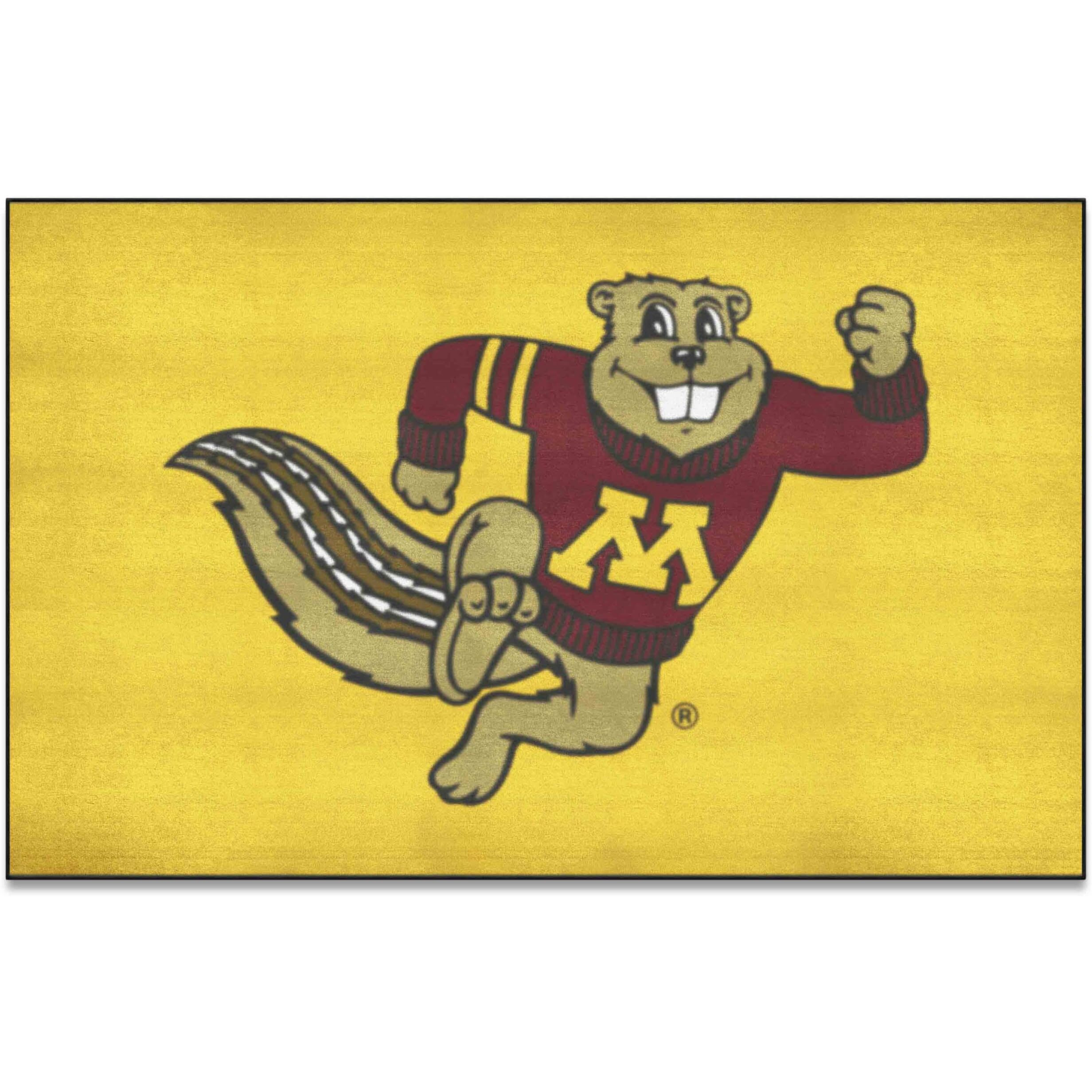 FANMATS 36401 Minnesota Golden Gophers Starter Mat Accent Rug - 19in. x 30in.