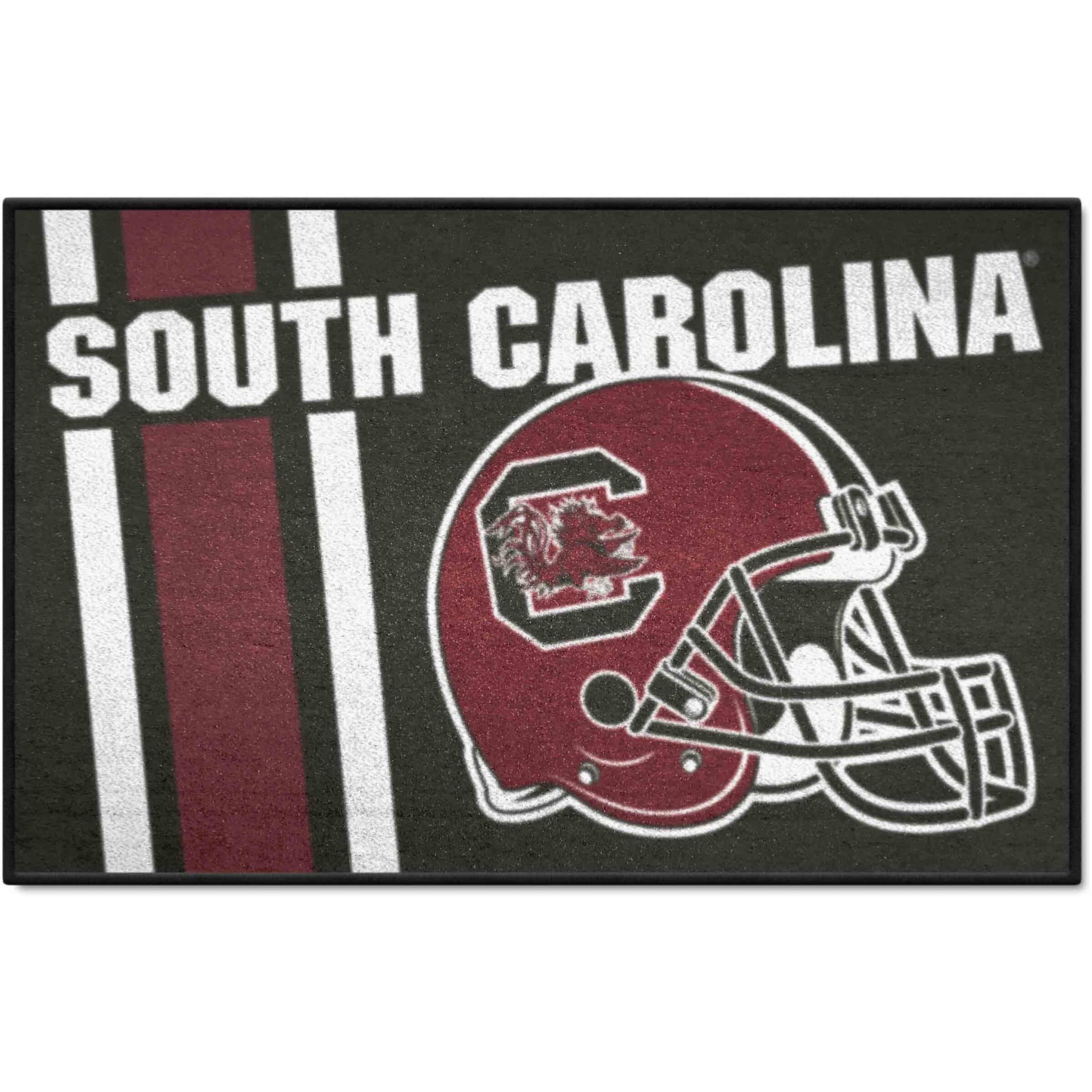 FANMATS 36807 NCAA - South Carolina Gamecocks Starter Mat Accent Rug - 19in. x 30in.| Sports Fan Home Decor Rug and Tailgating Mat