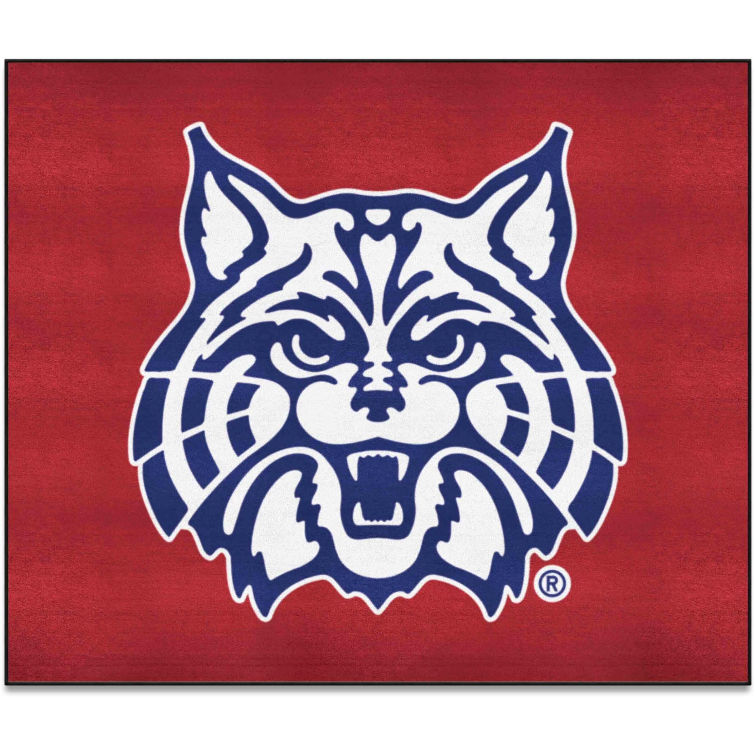 FANMATS 36617 NCAA - Arizona Wildcats Starter Mat Accent Rug - 19in. x 30in.| Sports Fan Home Decor Rug and Tailgating Mat