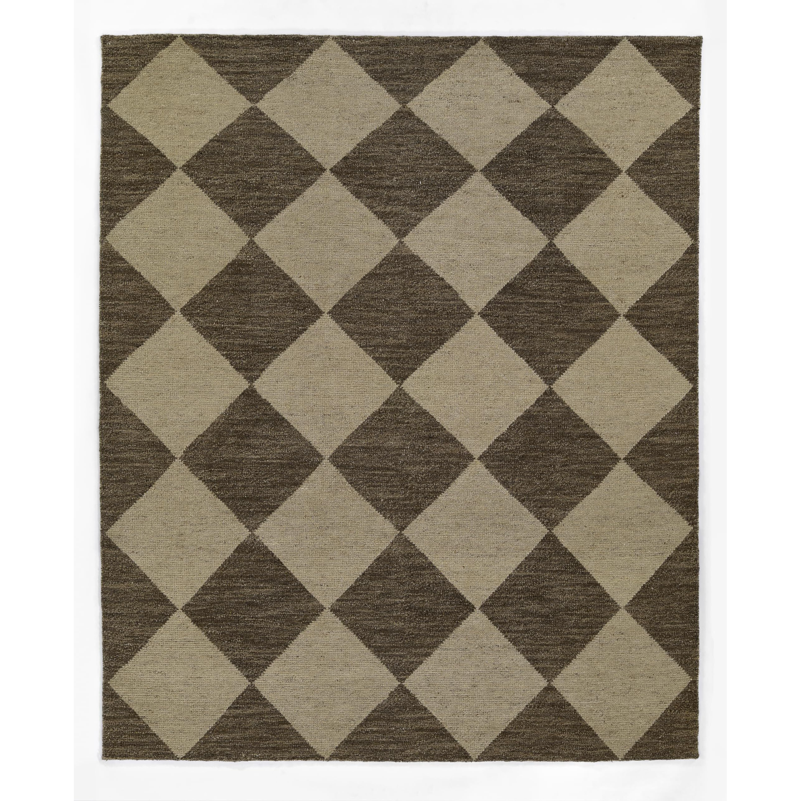 Momeni Willow Collection Indoor and Outdoor Brown Area Rug, 6'3" x 9'0" Sized Mat for Living Room, Bedroom, Hallways, and Home Office