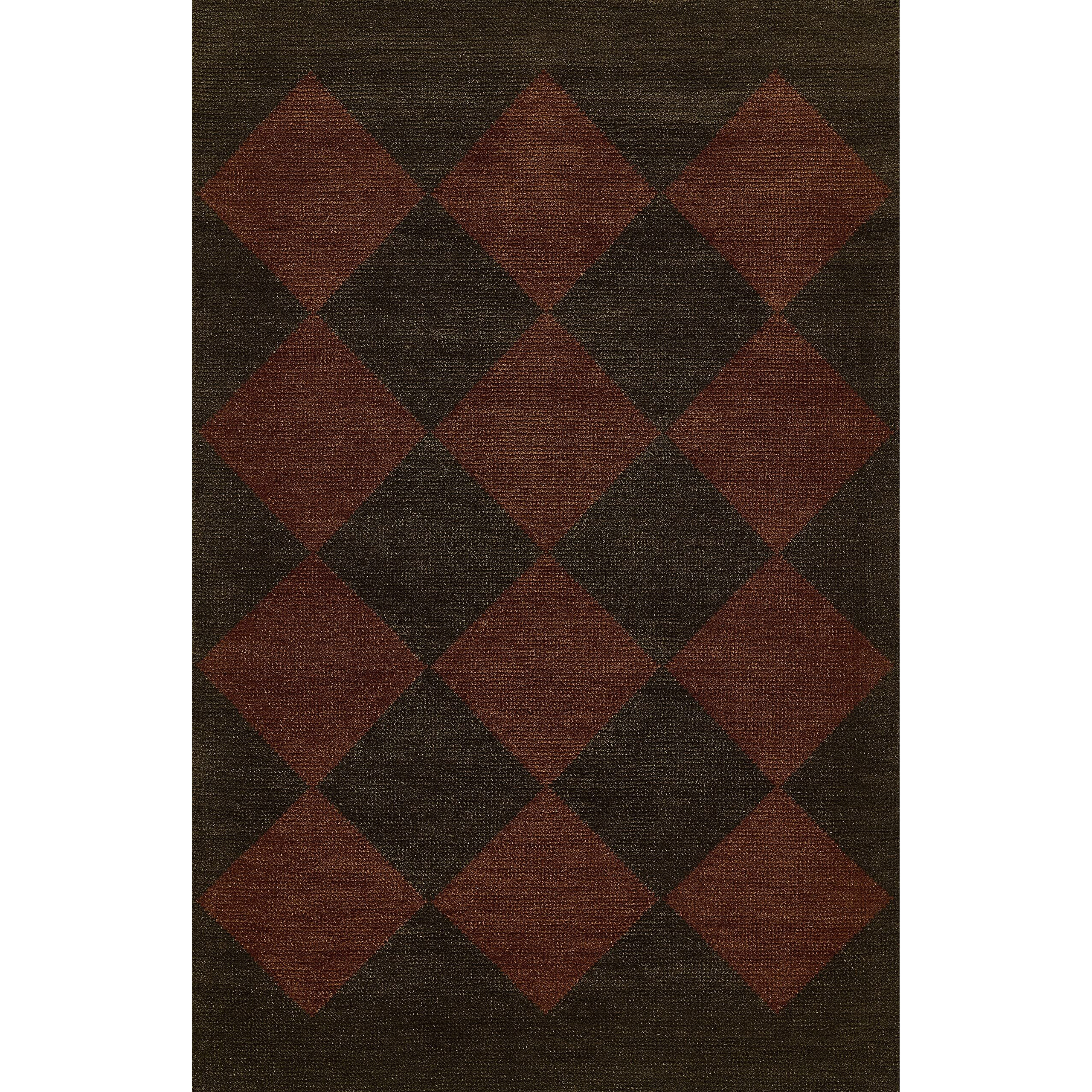 Momeni Willow Collection Indoor and Outdoor Copper Area Rug, 6'3" x 9'0" Sized Mat for Living Room, Bedroom, Hallways, and Home Office