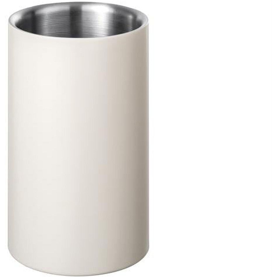 212 Main Easy Wine Bottle Cooler with Double Wall Insulation Moonbeam Beige