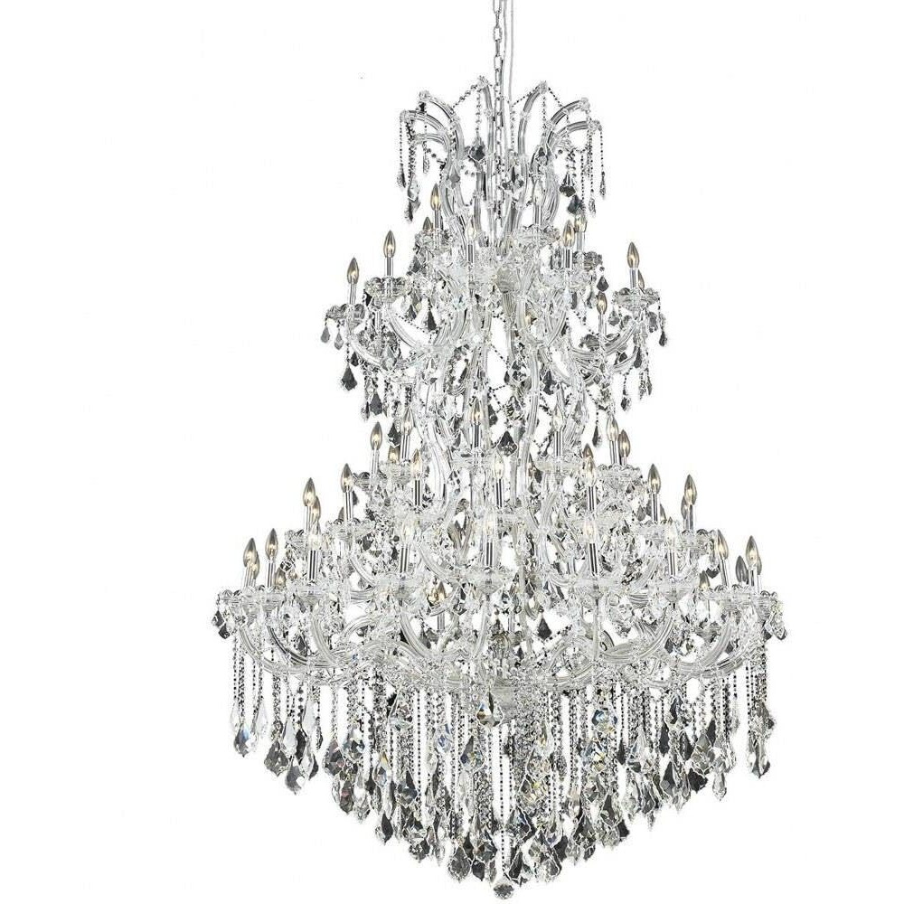 Elegant Lighting 2800G54C/RC Royal Cut Crystal