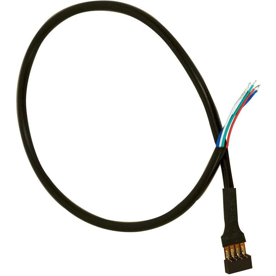 Jesco Lighting DL-Flex-RGB-PT Accessory - LED 13" Output Power Connector, Red/Green/Blue Finish