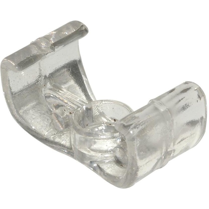 JESCO Lighting MTSL-CLIP Accessory Clear Mounting Clip (1 ea) with (1) Screw and Anchor. (Recommended one clip at every 18 interval.)