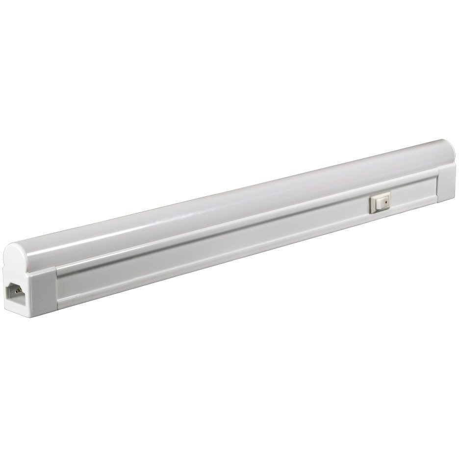 Jesco Lighting SG-LED-48/40w-SW 4000K Sleek LED with Switch, White, 48"