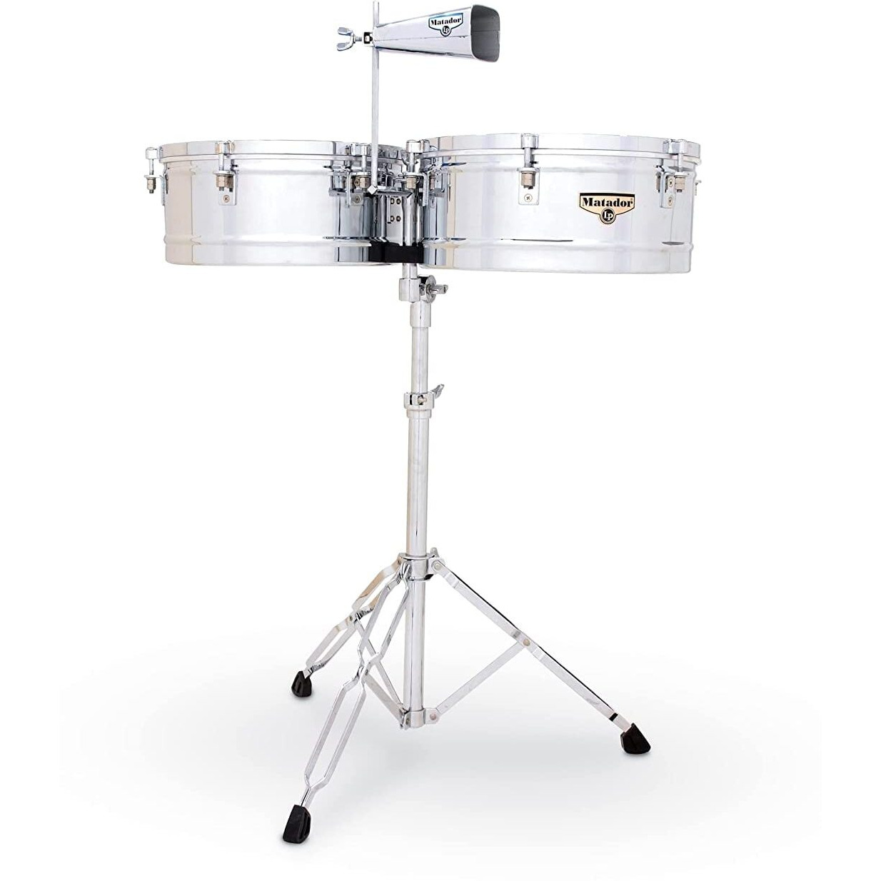 Latin Percussion LP Matador 14" & 15" Timbales - Chrome