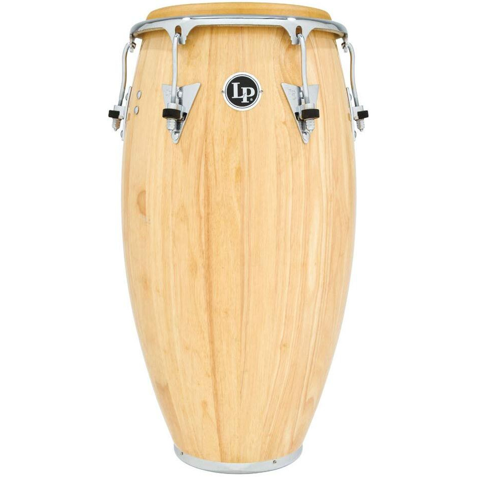 Latin Percussion LP Classic Model Wood 11-3/4" Conga - Natural/Chrome