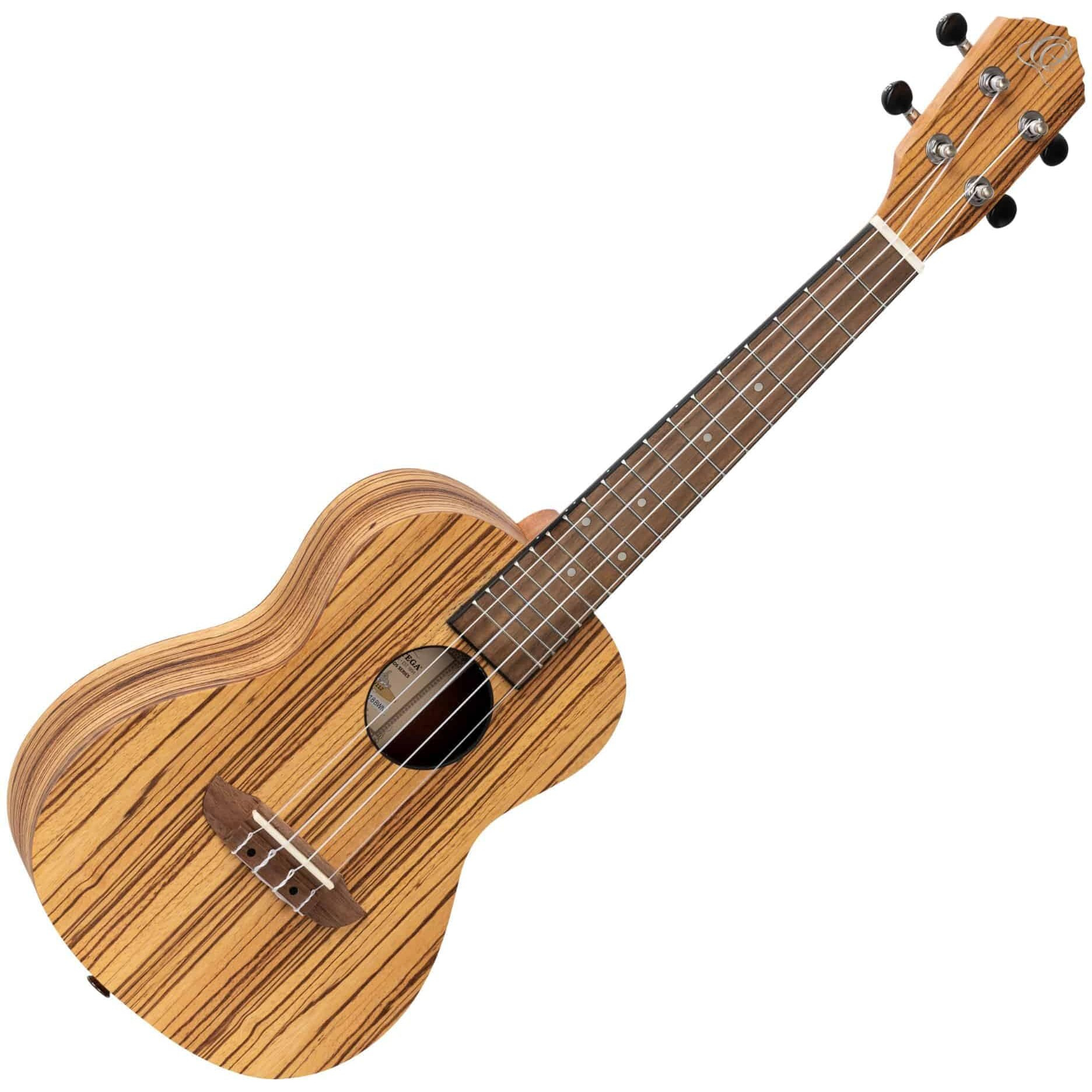 Ortega Guitars, 4-String Timber Series Concert Ukulele w/Bag, Right (RFU11Z)