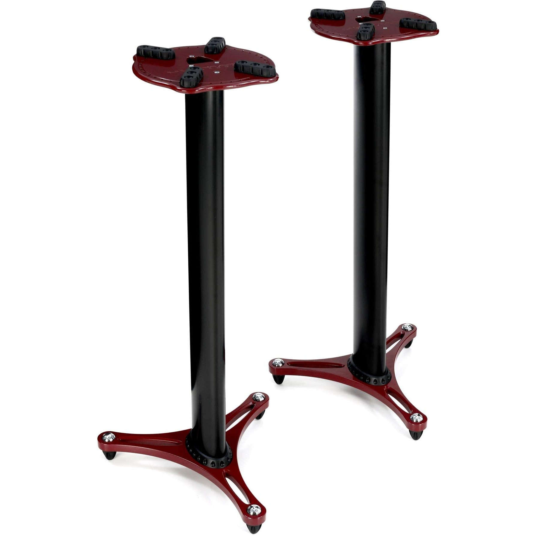 Ultimate Support Ultimate Professional Column Studio Monitor Stand, Red, 36" (MS9036R)